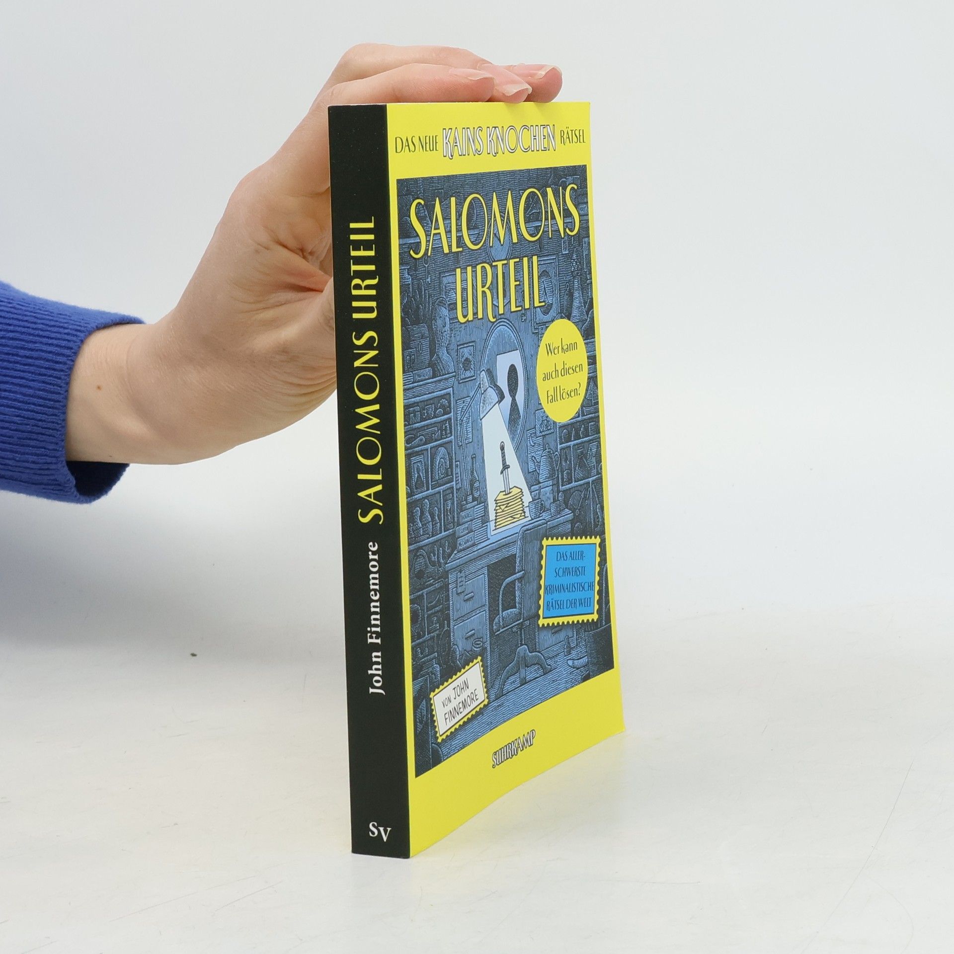 John Finnemore Salomons Urteil. Das allerschwerste kriminalistische Rätsel der Welt | Der Nachfolger zum weltweiten Bestseller »Kains Knochen« | Ermitteln Sie mit!