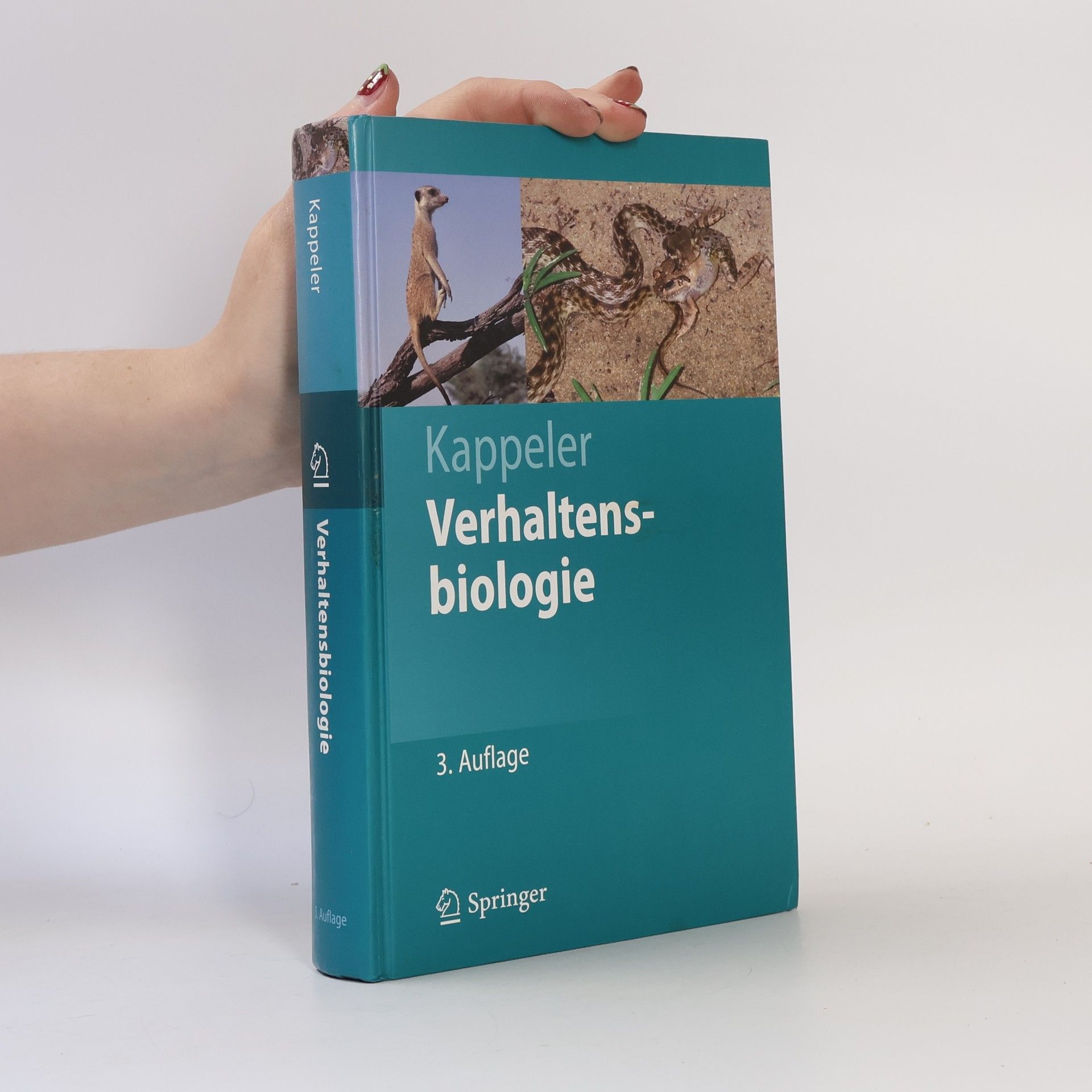 Peter M. Kappeler Springer-Lehrbuch: Verhaltensbiologie - 3. Auflage