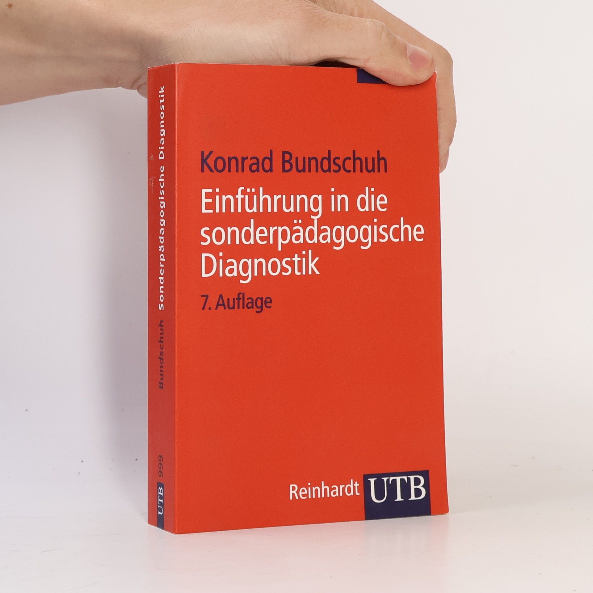 Konrad Bundschuh Einführung in die sonderpädagogische Diagnostik