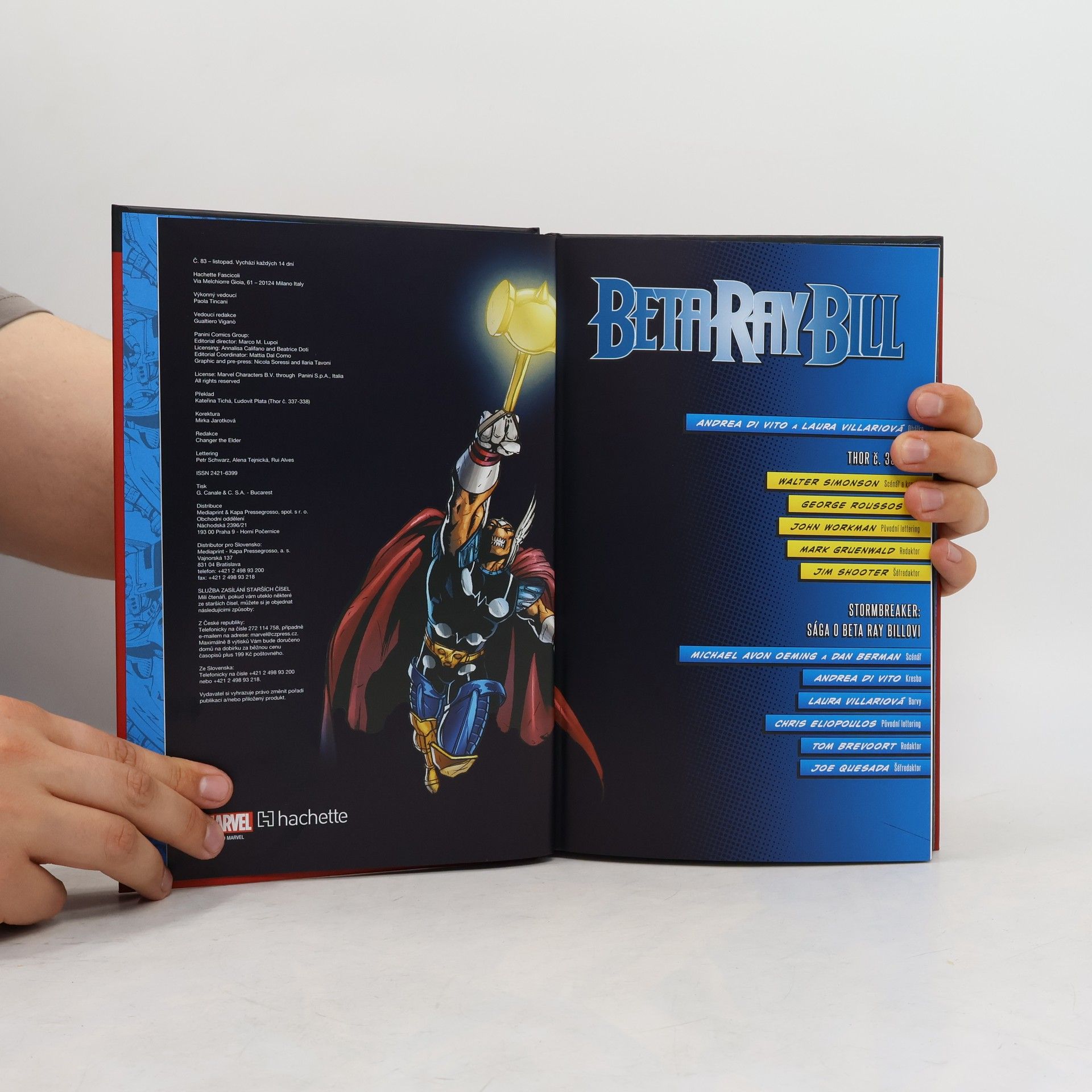 Collectif d'auteurs Nejmocnější hrdinové Marvelu 83. Beta Ray Bill