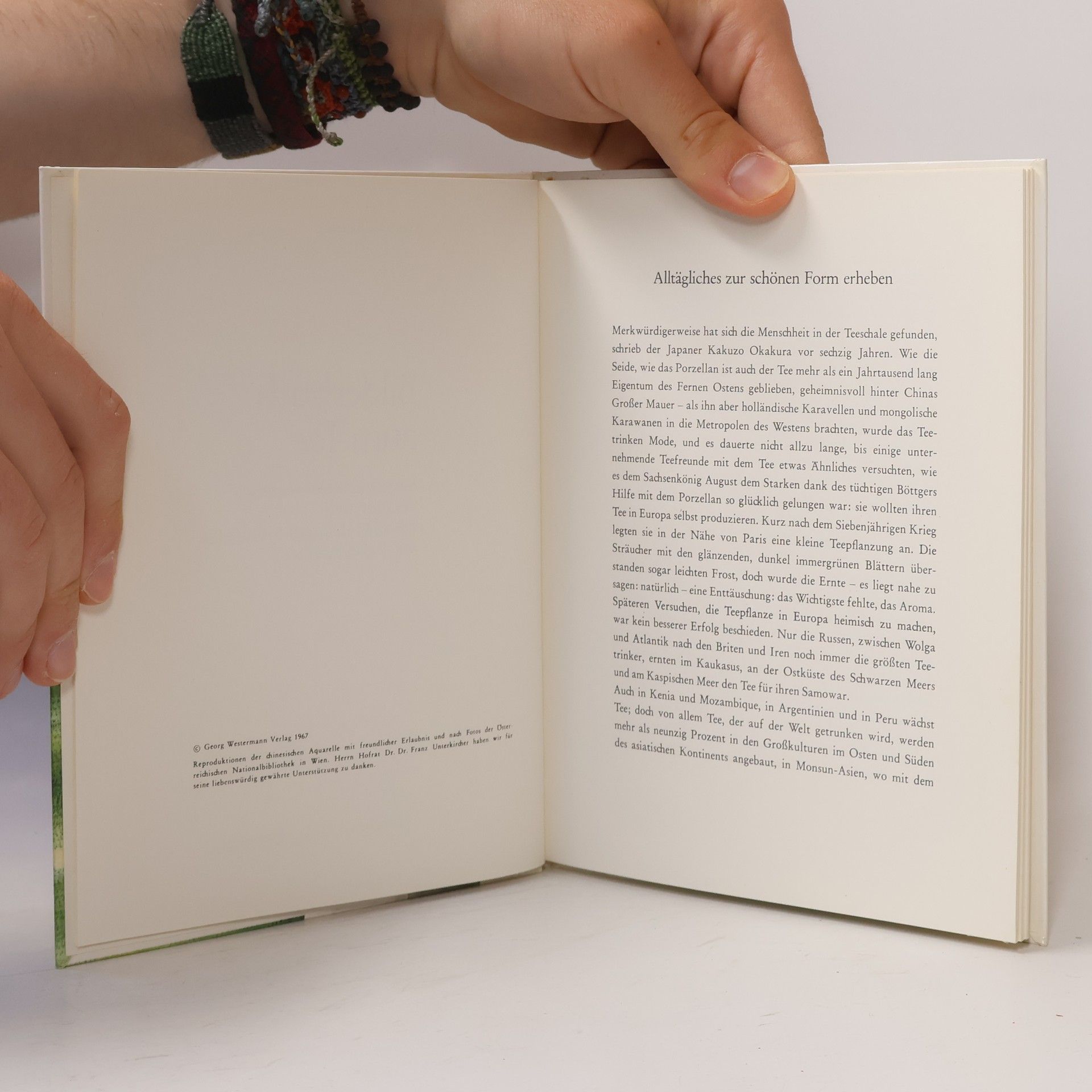 Hans G. Andrian Bilderbuch zum Tee