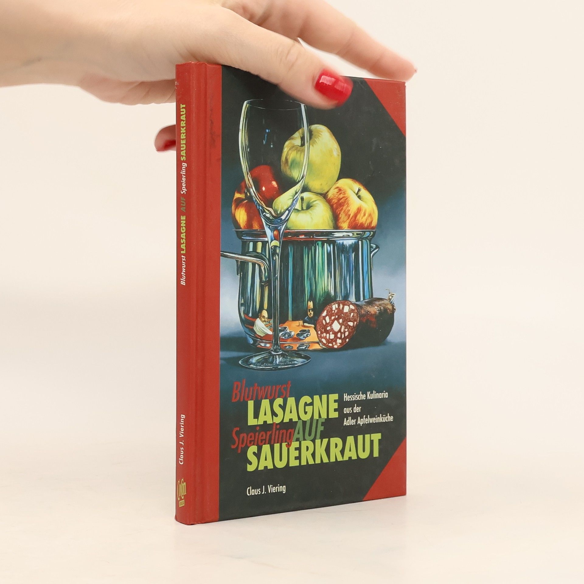 Claus J. Viering Blutwurst-Lasagne auf Speierling-Sauerkraut