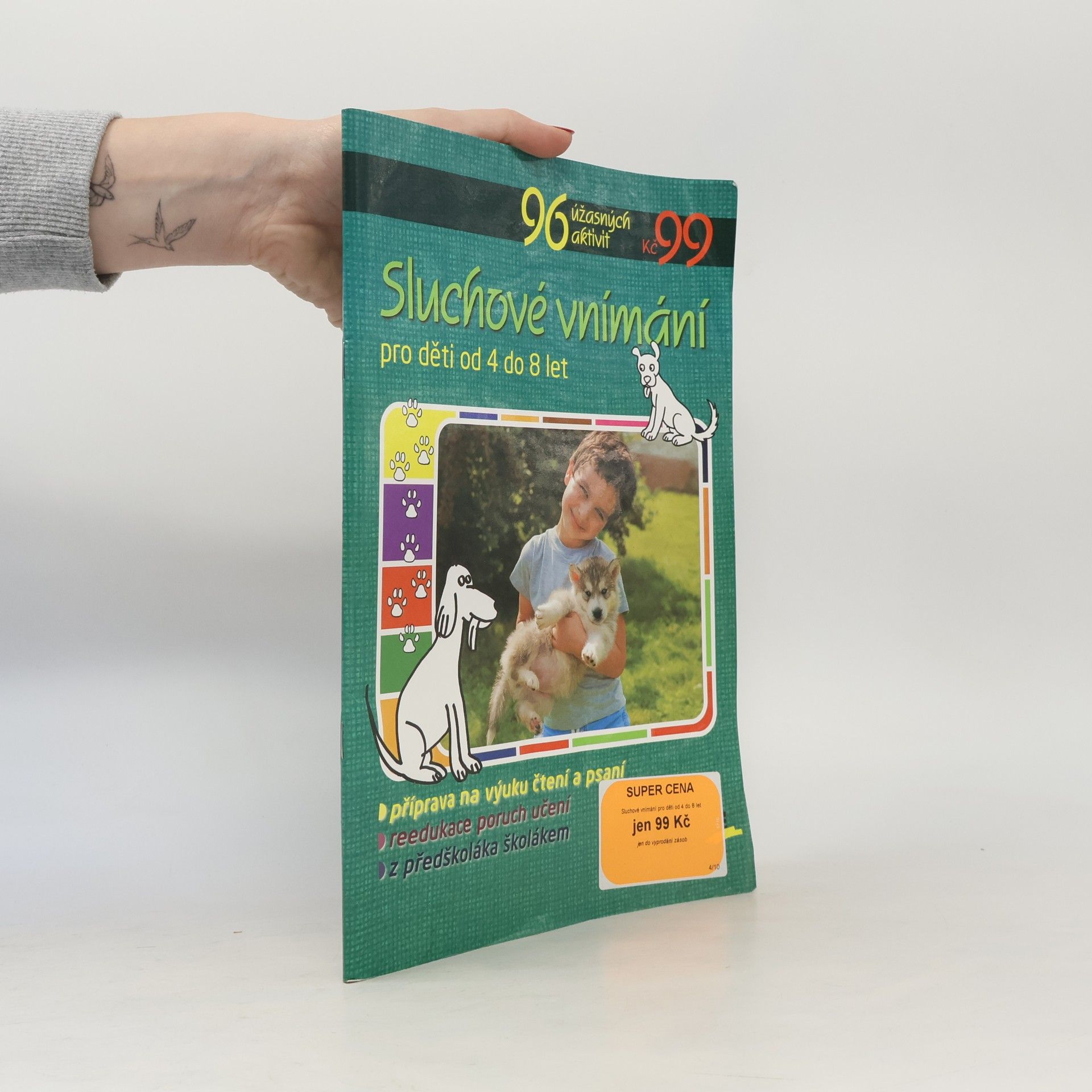 Collectif d'auteurs Sluchové vnímání: pro děti od 4 do 8 let