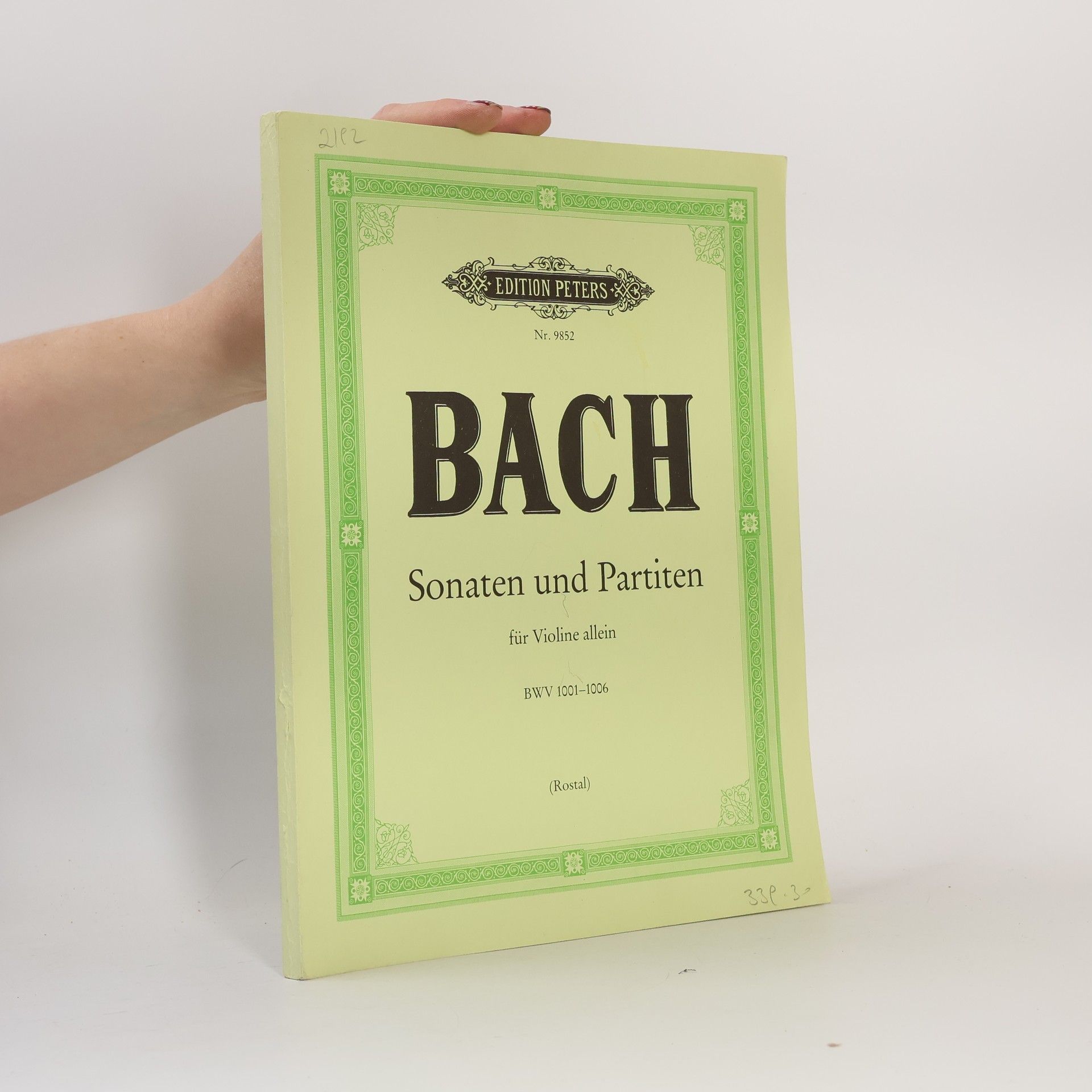 Johann Sebastian Bach Drei Sonaten und drei Partiten