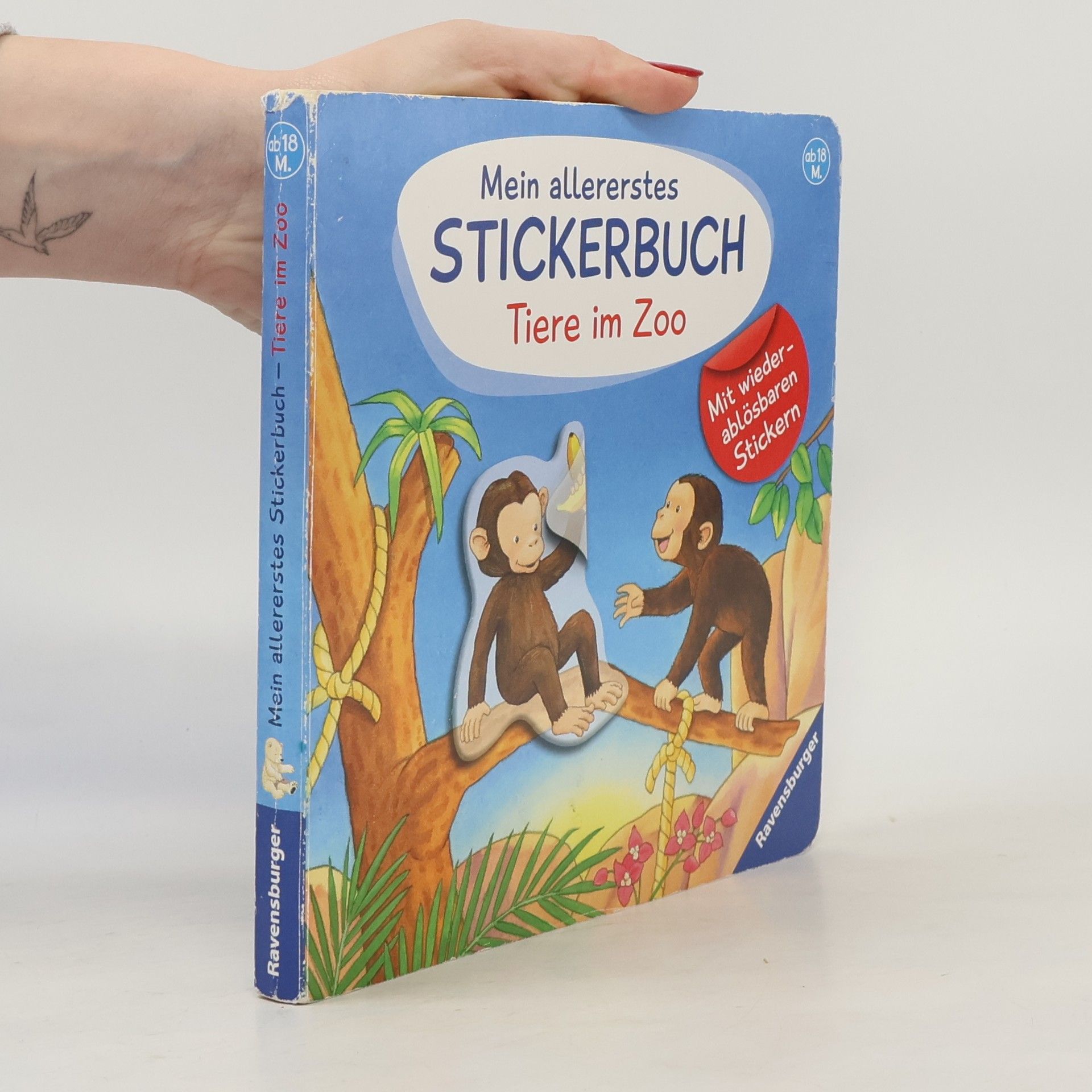 Gabriele Dal Lago Mein allererstes Stickerbuch - Tiere im Zoo