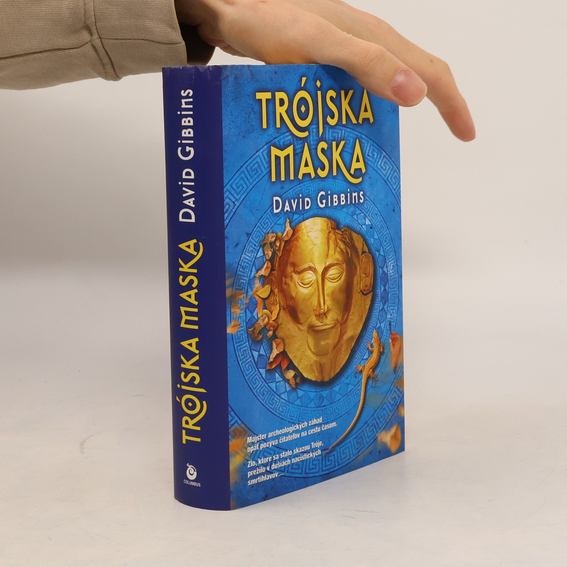 David Gibbins Trójska maska