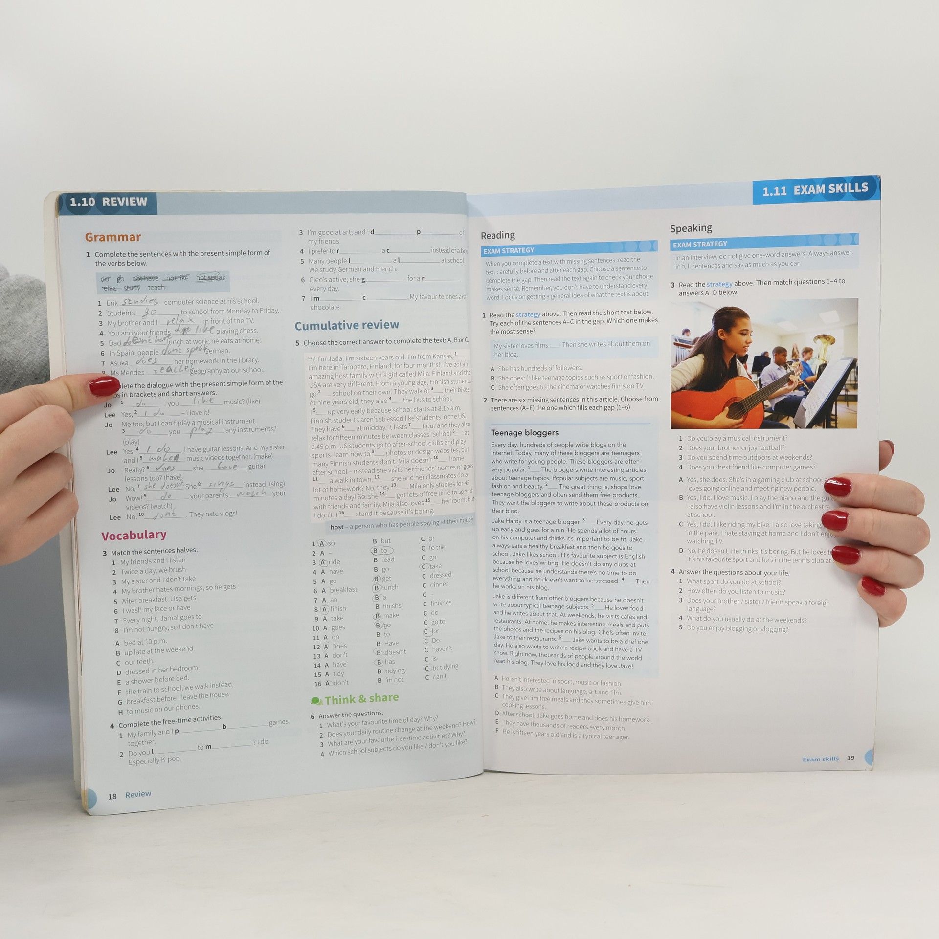 Carla Leonard Life Vision : Maturita Student Book A1/A2