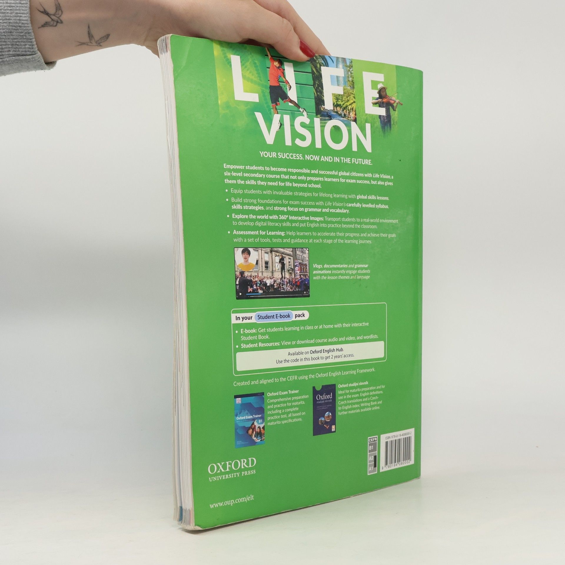 Carla Leonard Life Vision : Maturita Student Book A1/A2