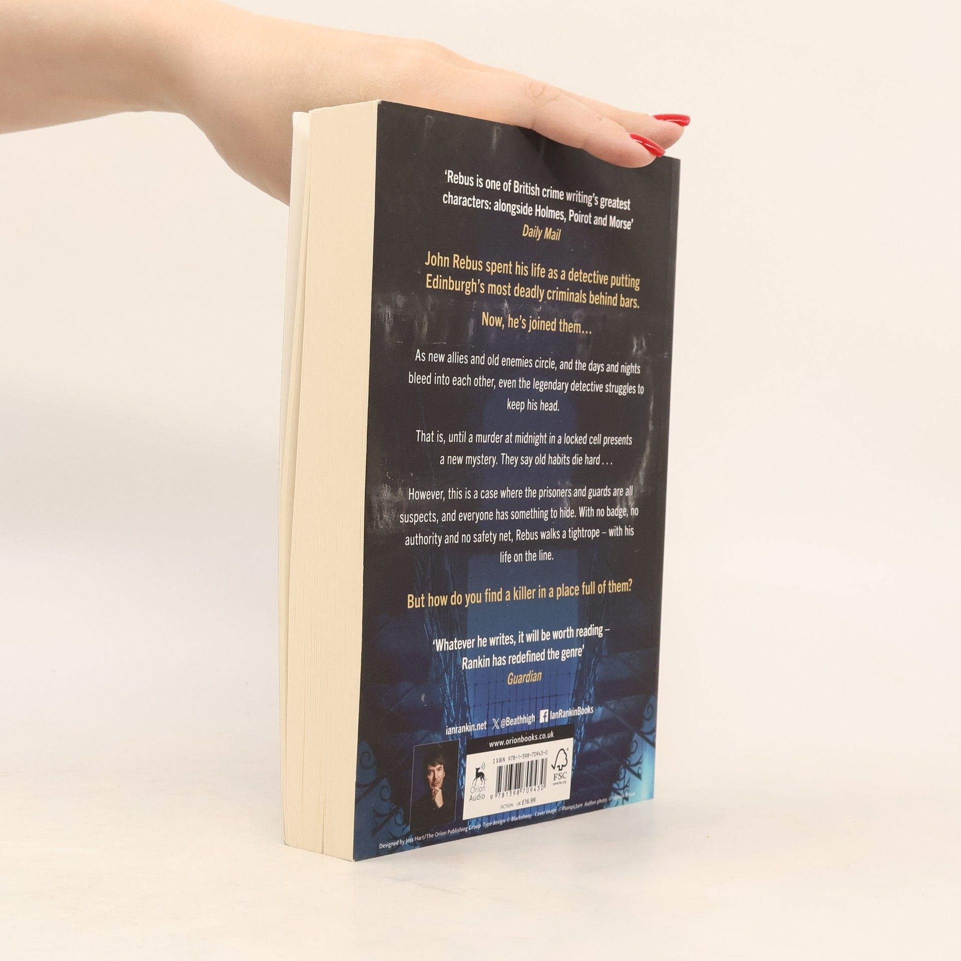 Ian Rankin Midnight and Blue