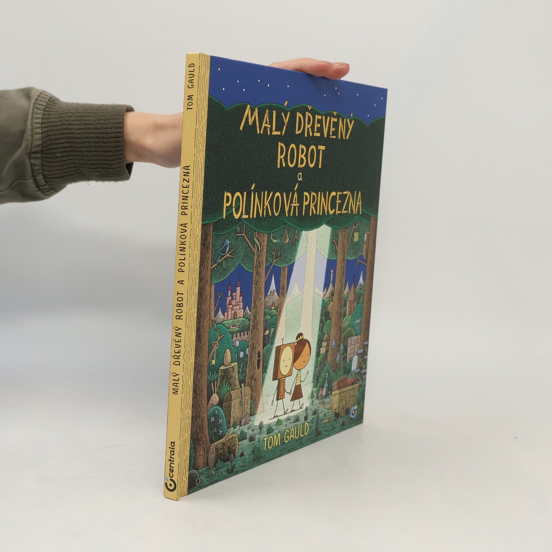 Tom Gauld Malý dřevěný robot a polínková princezna