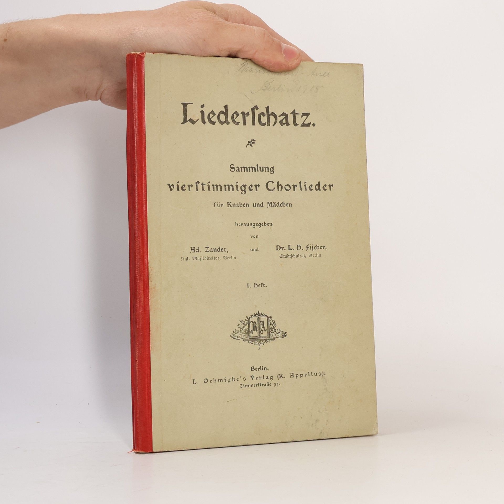 Autorenkollektiv  Liederschatz: Sammlung vierstimmiger Chorlieder