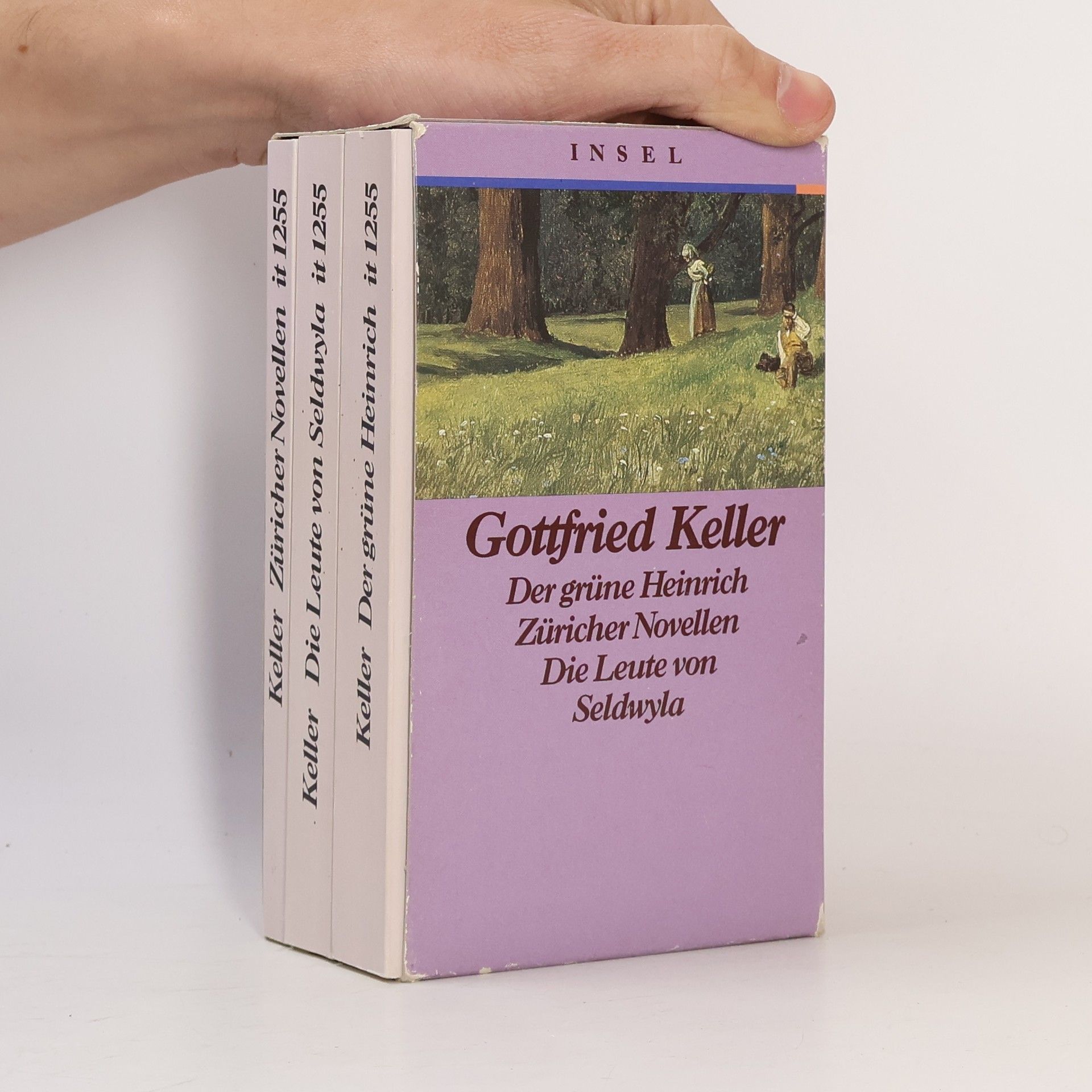 Gottfried Keller Der grüne Heinrich, Zürcher Novellen, Die Leute von Seldwyla