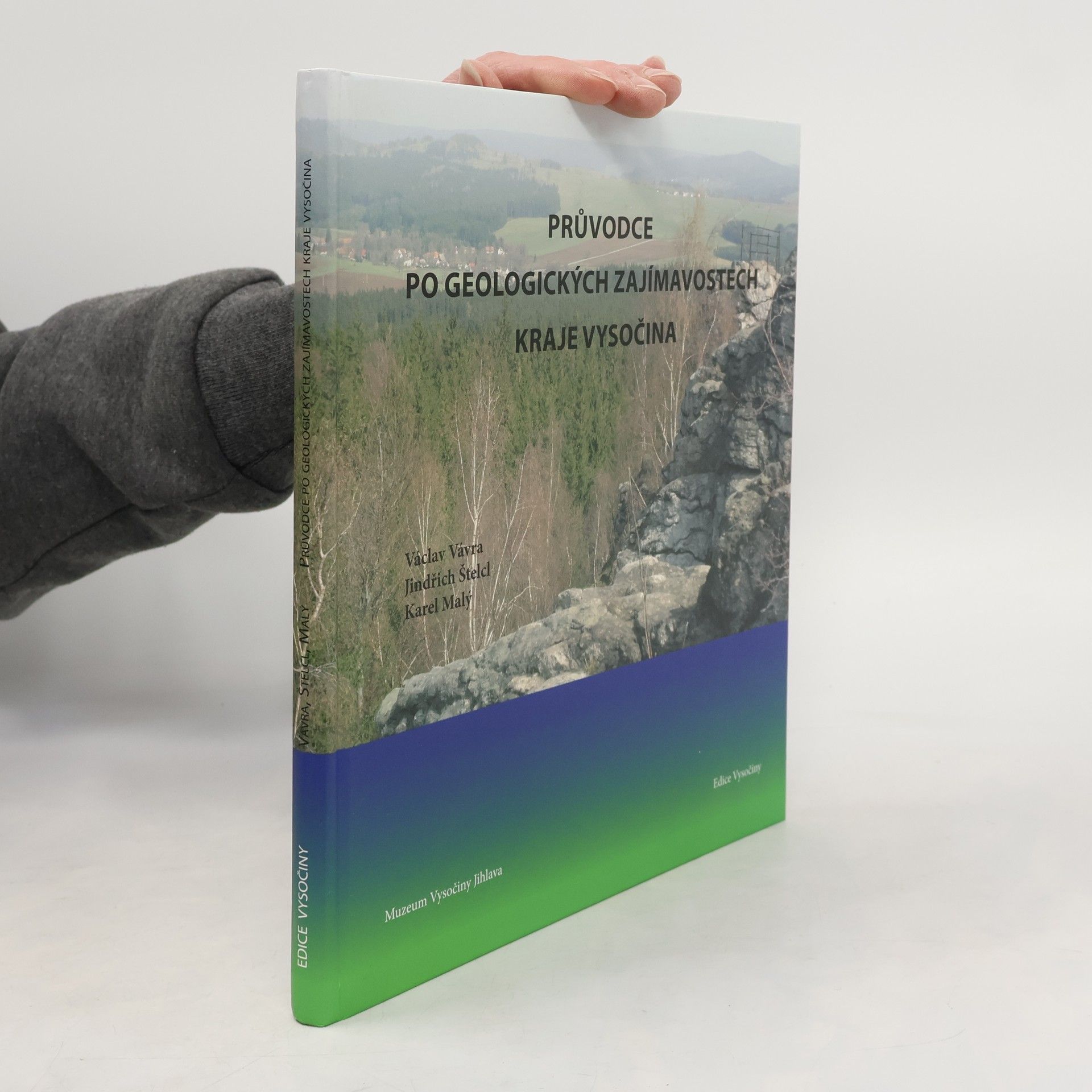 Jindřich Štelcl Průvodce po geologických zajímavostech kraje Vysočina