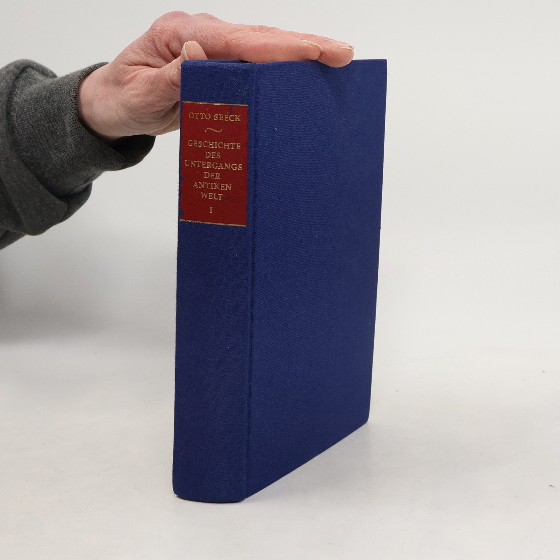 Otto Seeck Geschichte des Untergangs der antiken Welt I