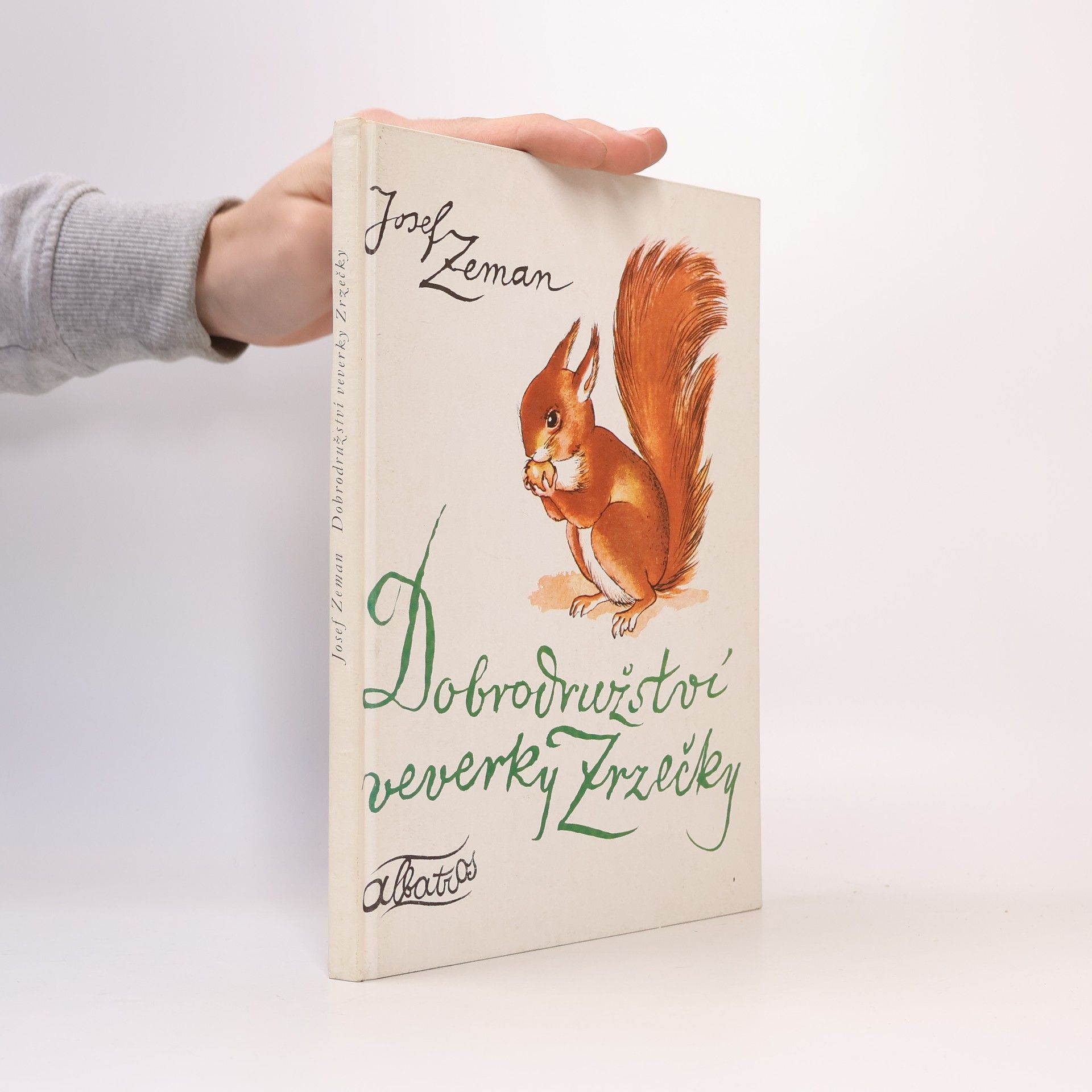 Josef Zeman Dobrodružství veverky Zrzečky