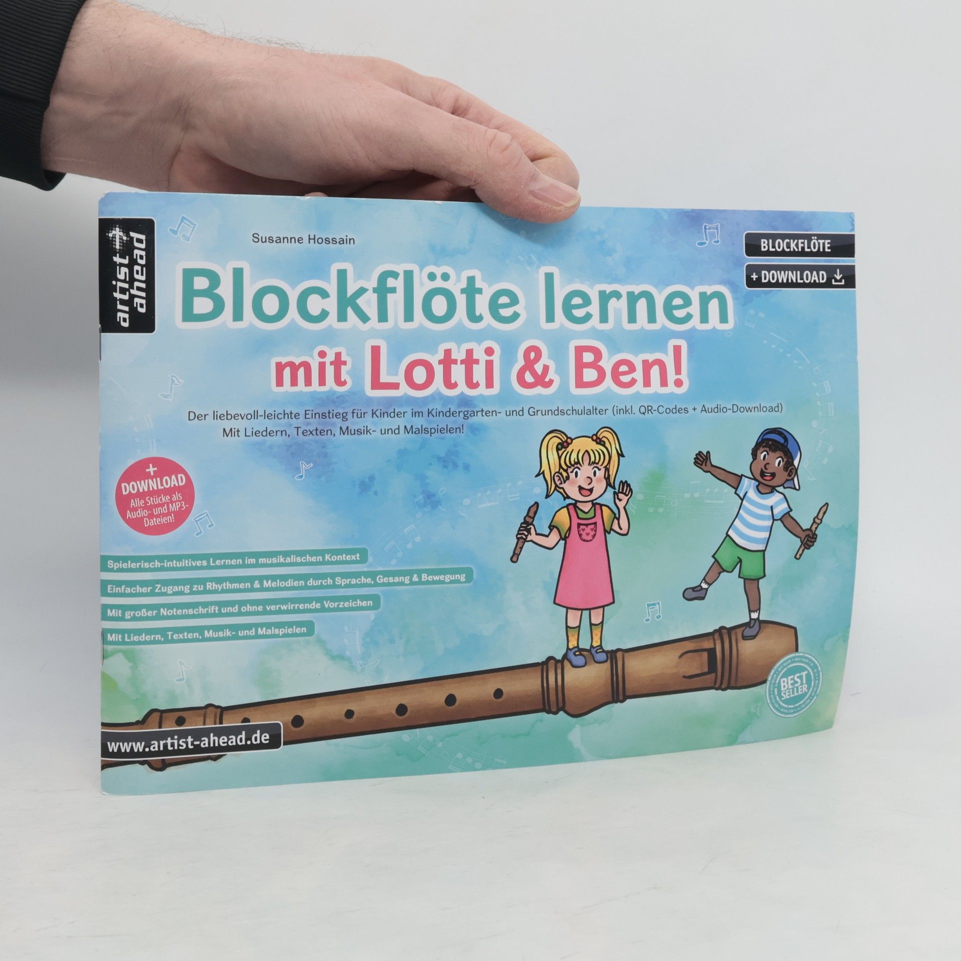 Susanne Hossain Blockflöte lernen mit Lotti & Ben!