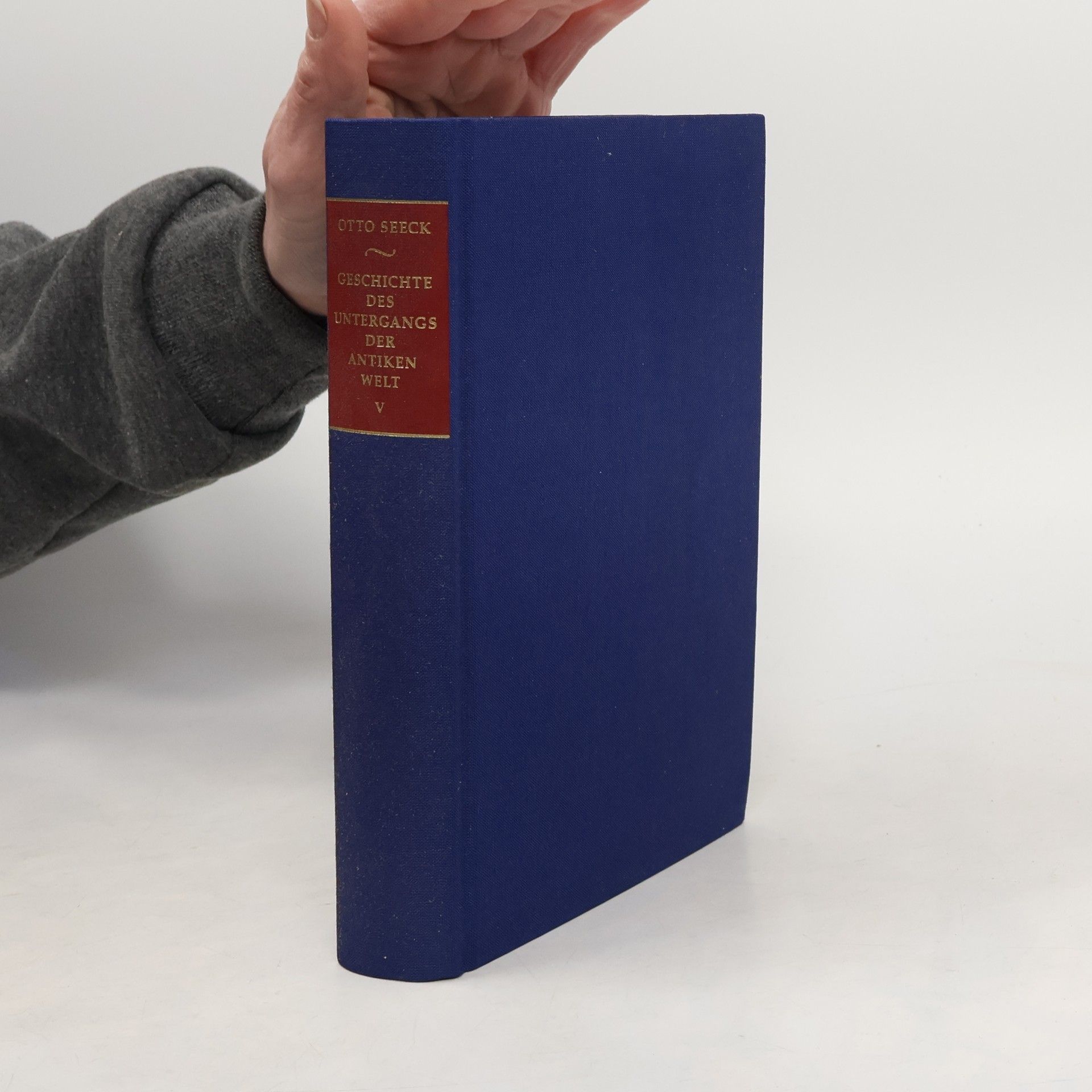 Otto Seeck Geschichte des Untergangs der antiken Welt V
