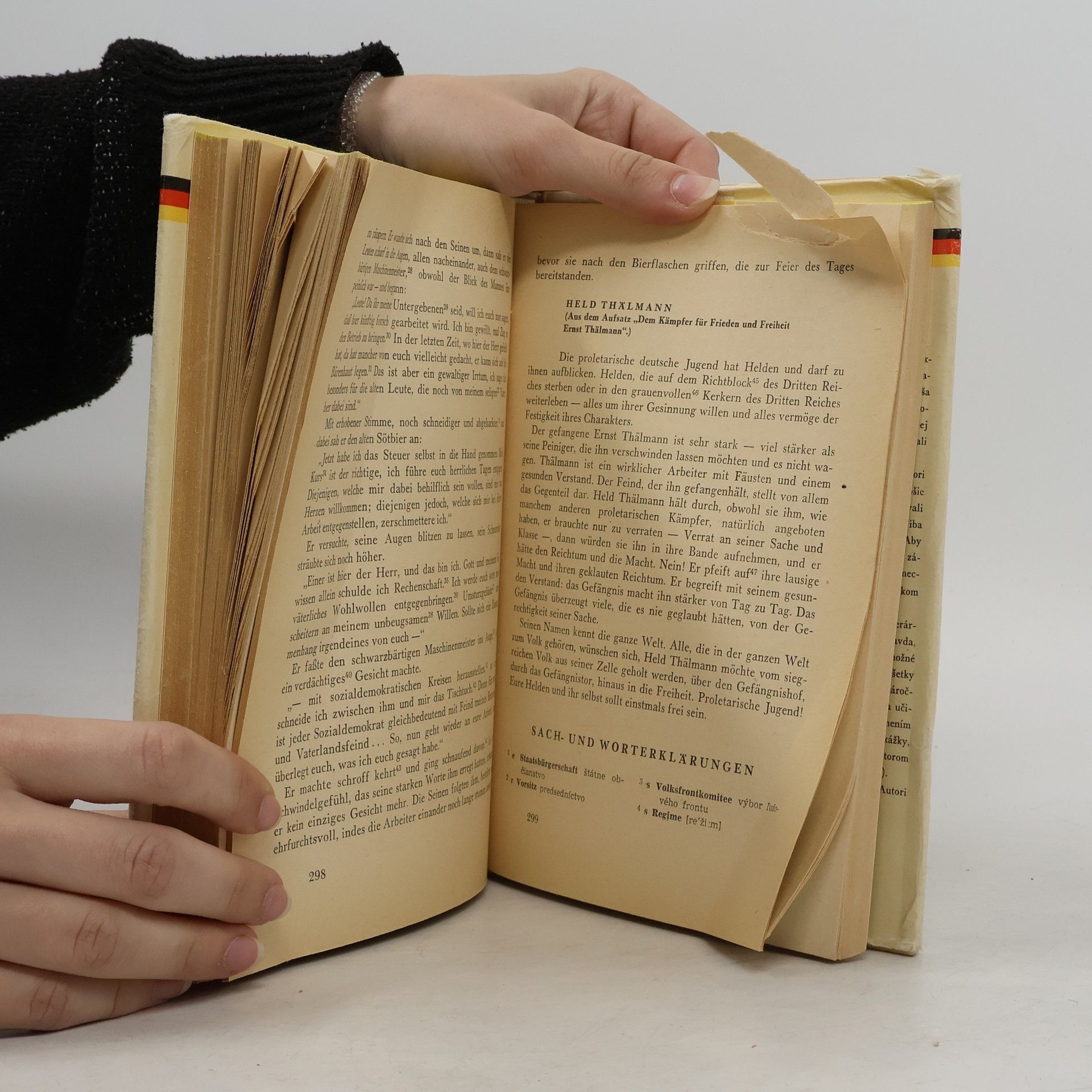 Elemír Terray Nemecká literárna čítanka. Deutsche Literatur erläuterungen Texte.