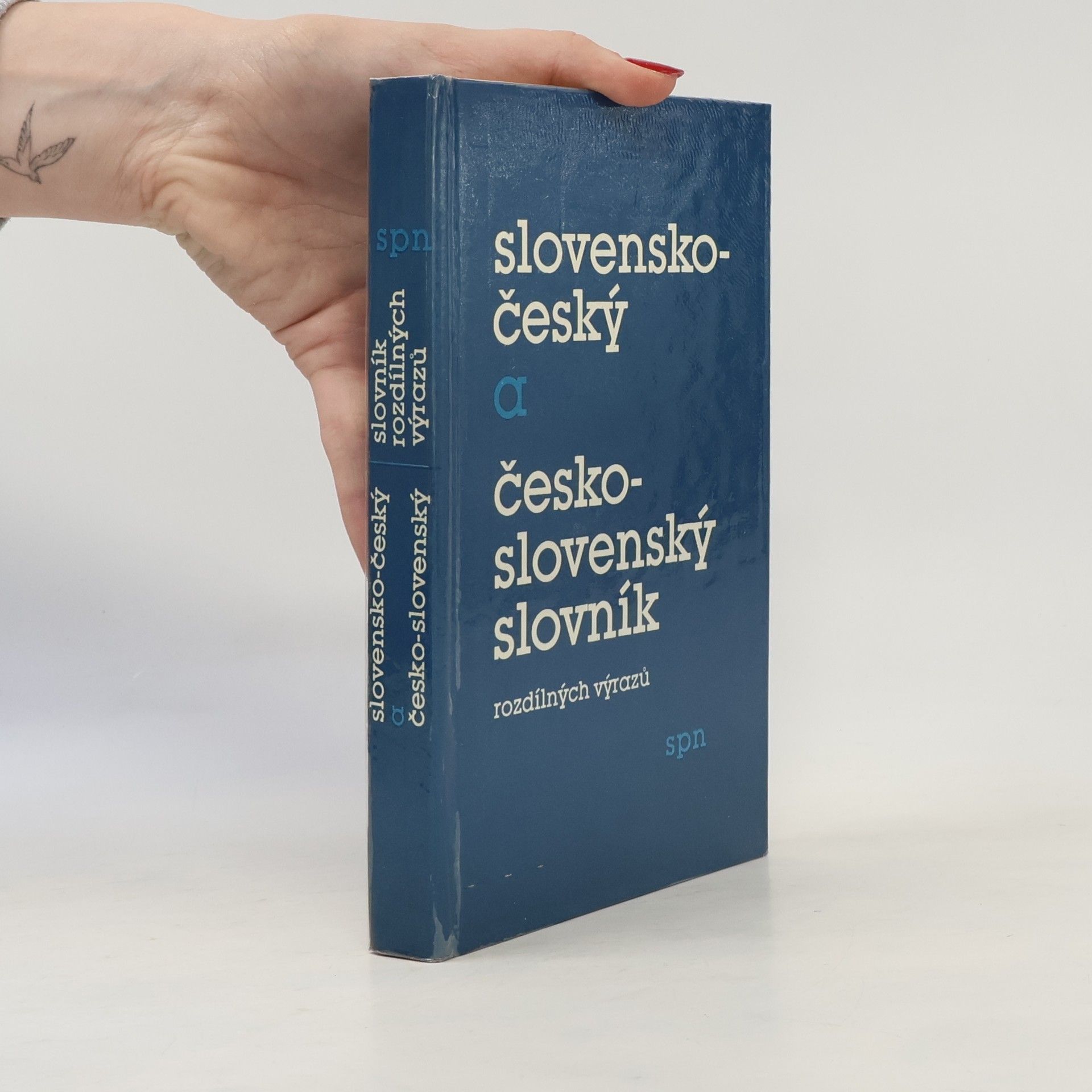 Jaroslav Nečas Slovensko-český a česko-slovenský slovník rozdílných výrazů