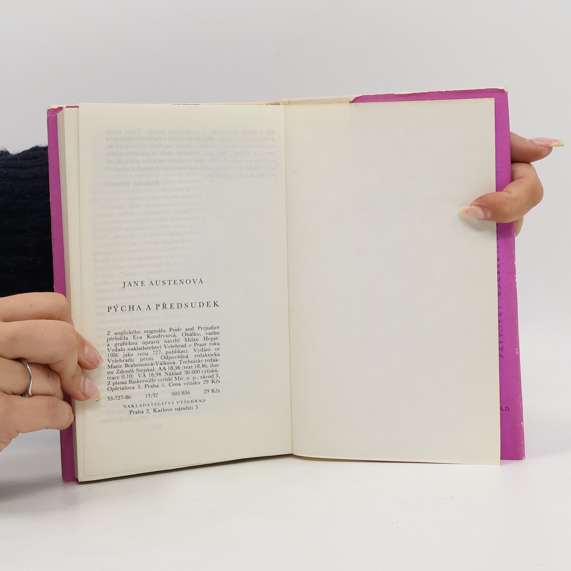 Jane Austen Pýcha a předsudek