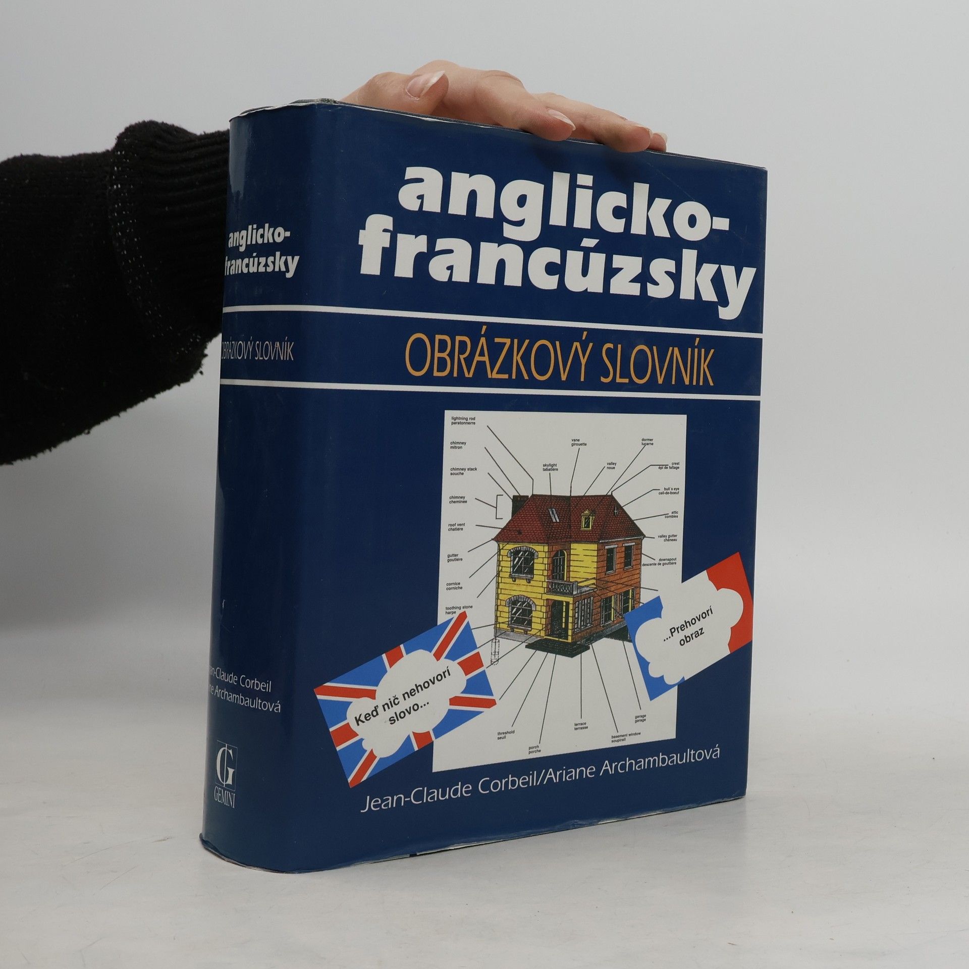 Jean-Claude Corbeil Anglicko-francúzsky obrázkový slovník
