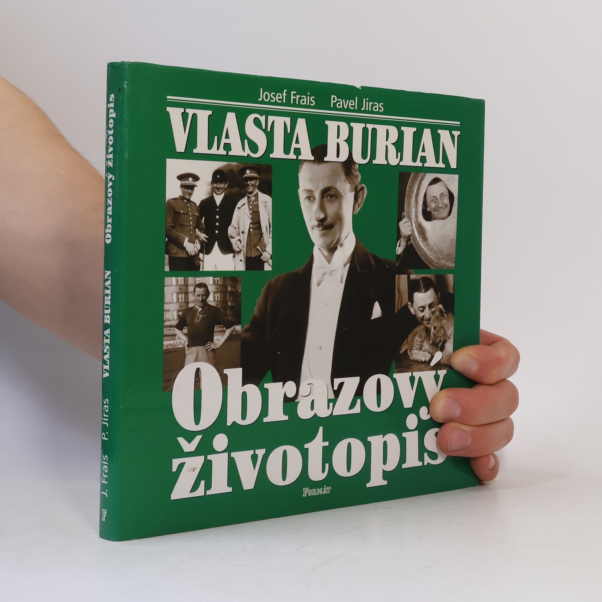 Pavel Jiras Vlasta Burian. Obrazový životopis