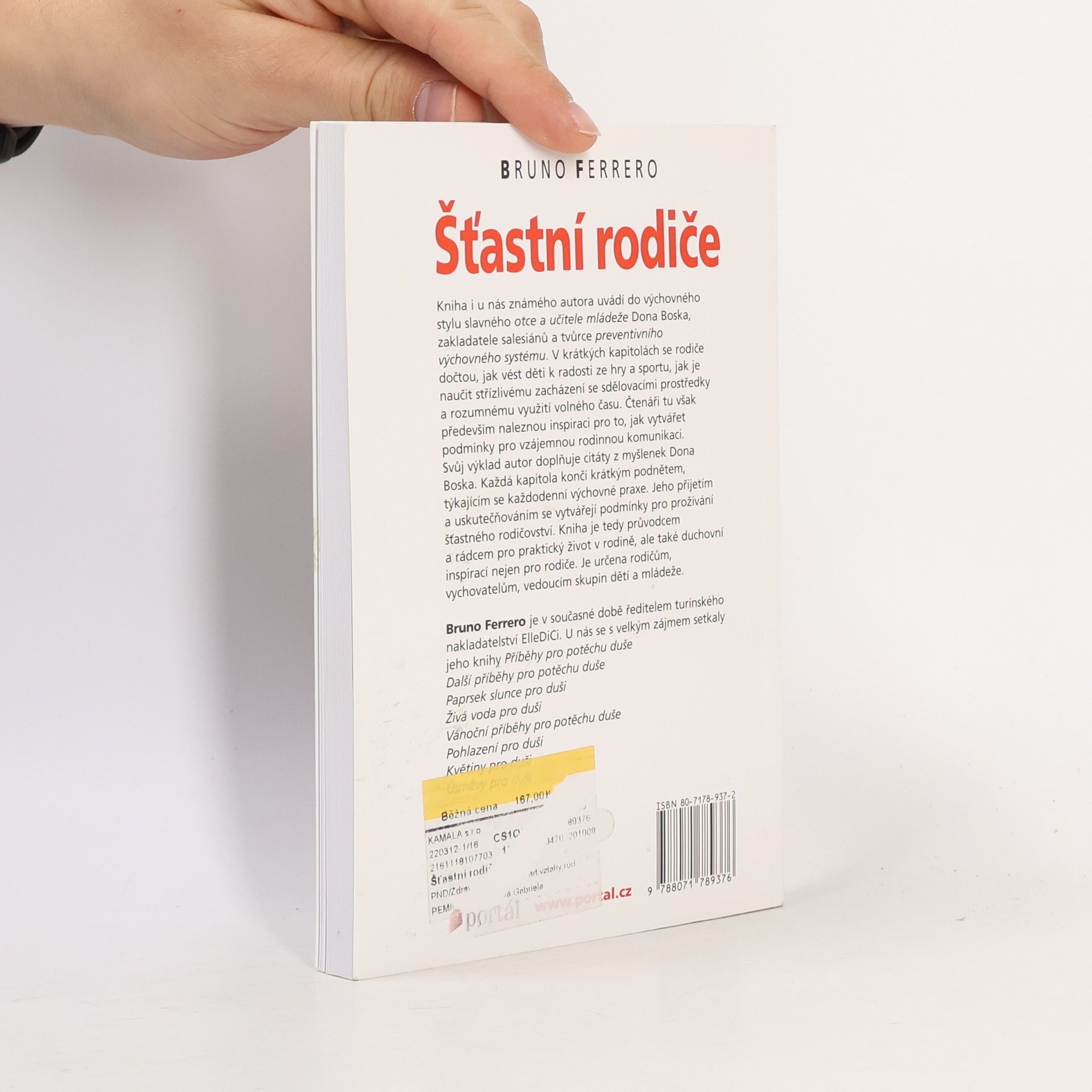 Bruno Ferrero Šťastní rodiče : [křesťanská výchova podle Dona Boska]