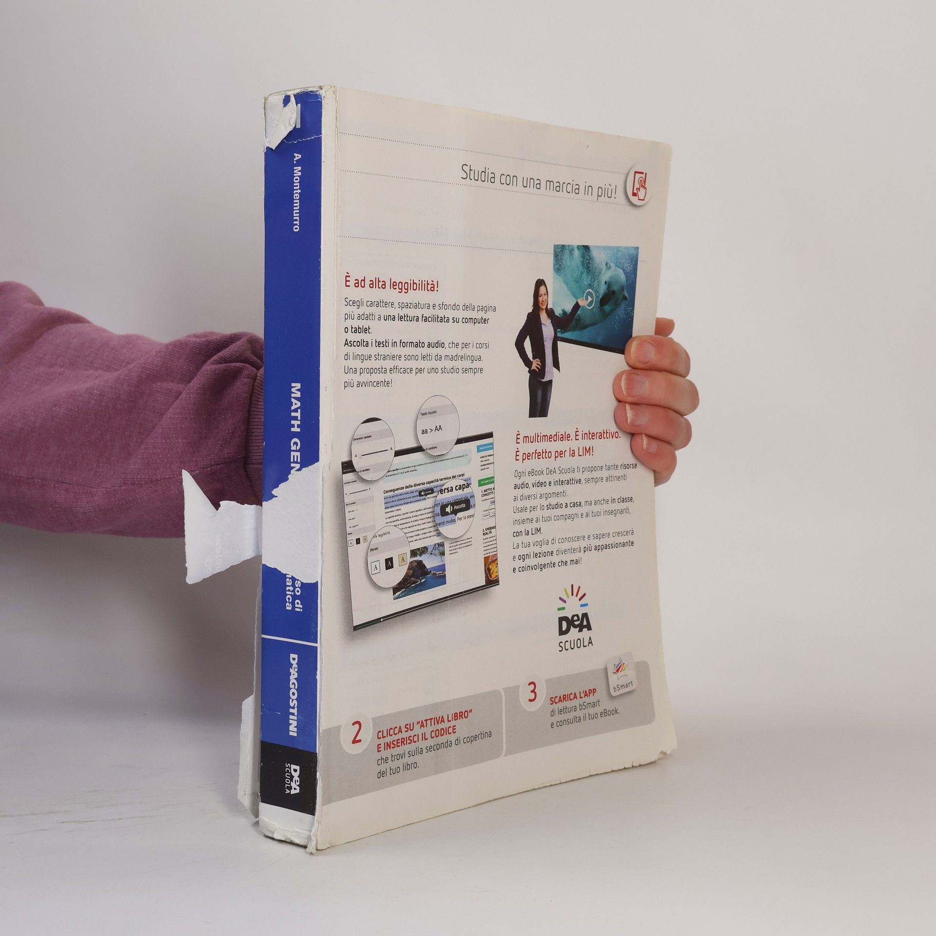 Anna Montemurro Math genius. Corso di matematica 1. Libro di testo e cartella di lavoro