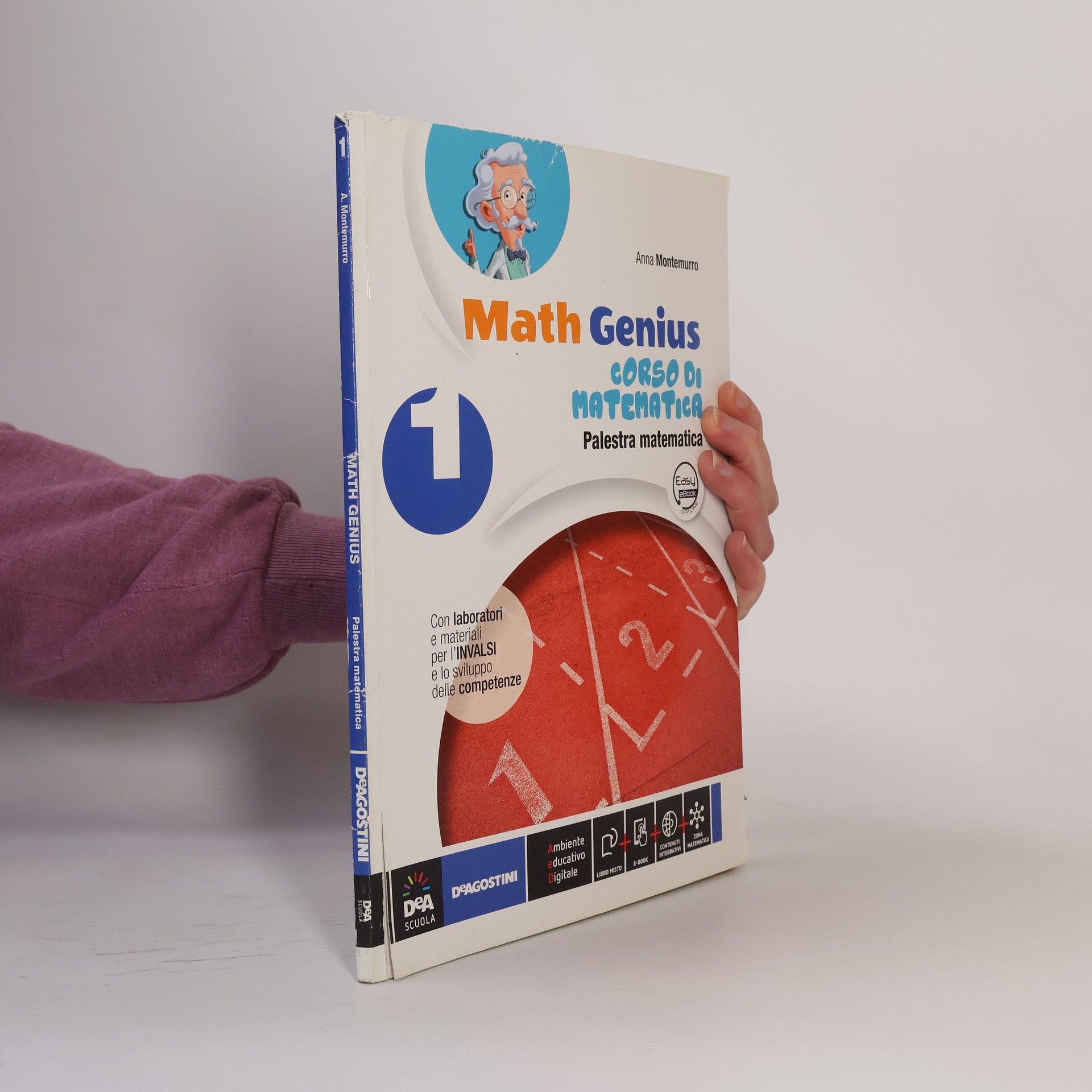 Anna Montemurro Math genius. Corso di matematica 1. Libro di testo e cartella di lavoro