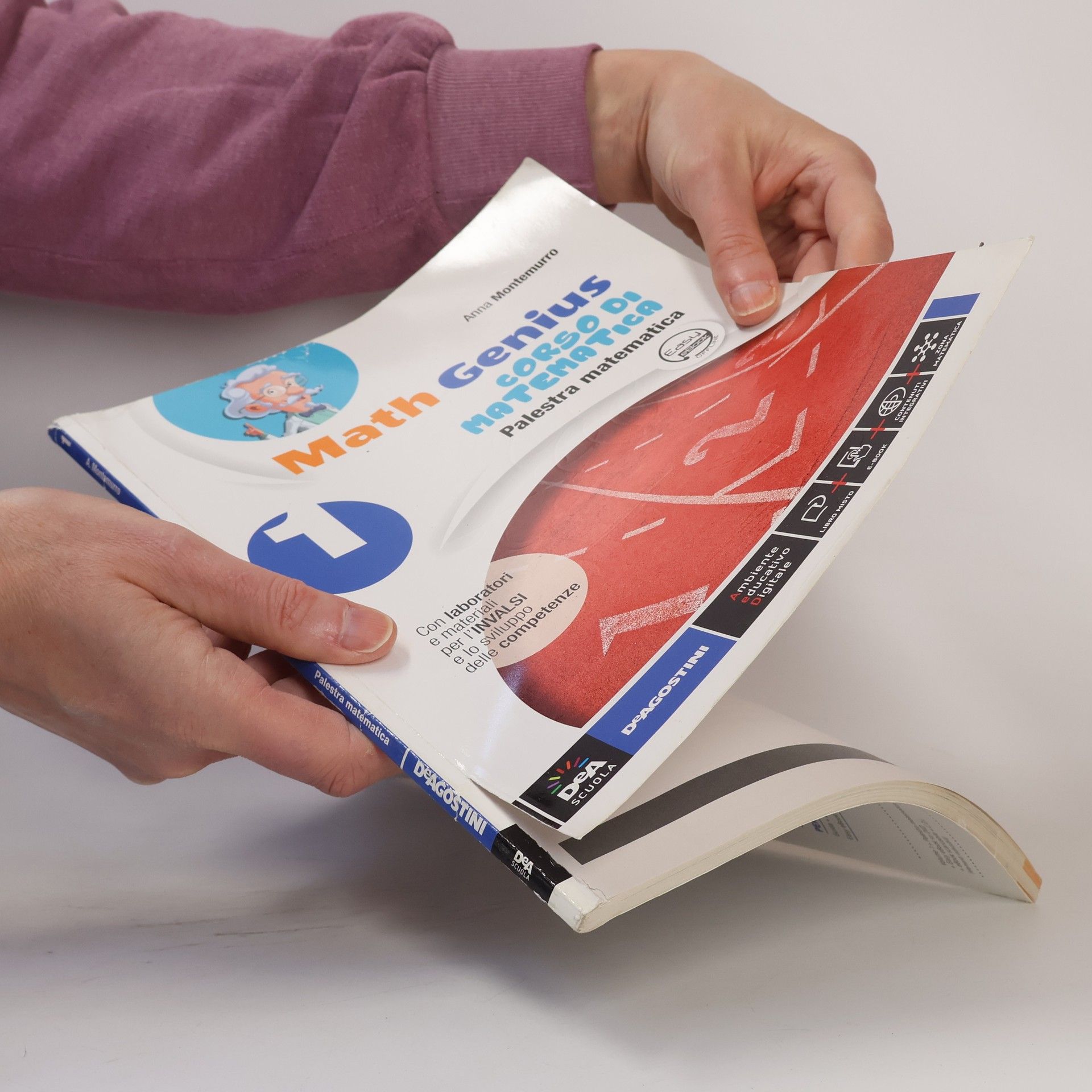 Anna Montemurro Math genius. Corso di matematica 1. Libro di testo e cartella di lavoro