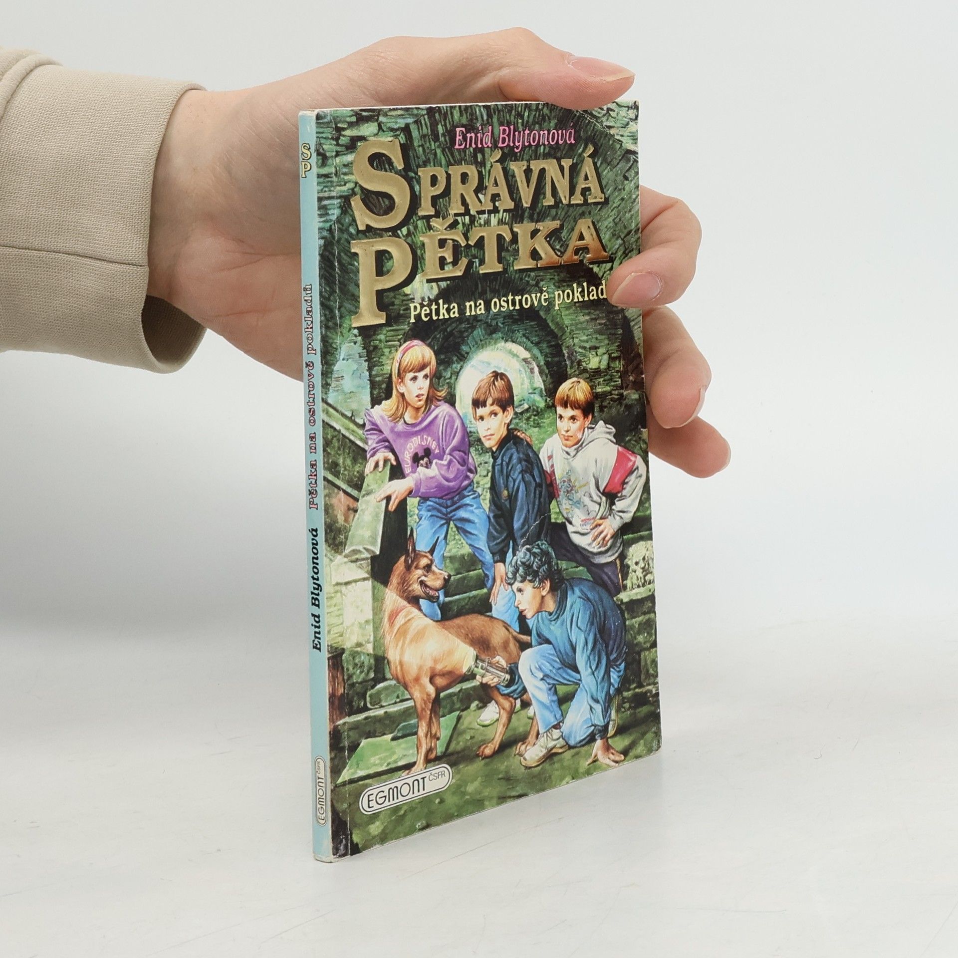 Enid Blyton Správná pětka. Pětka na ostrově pokladů
