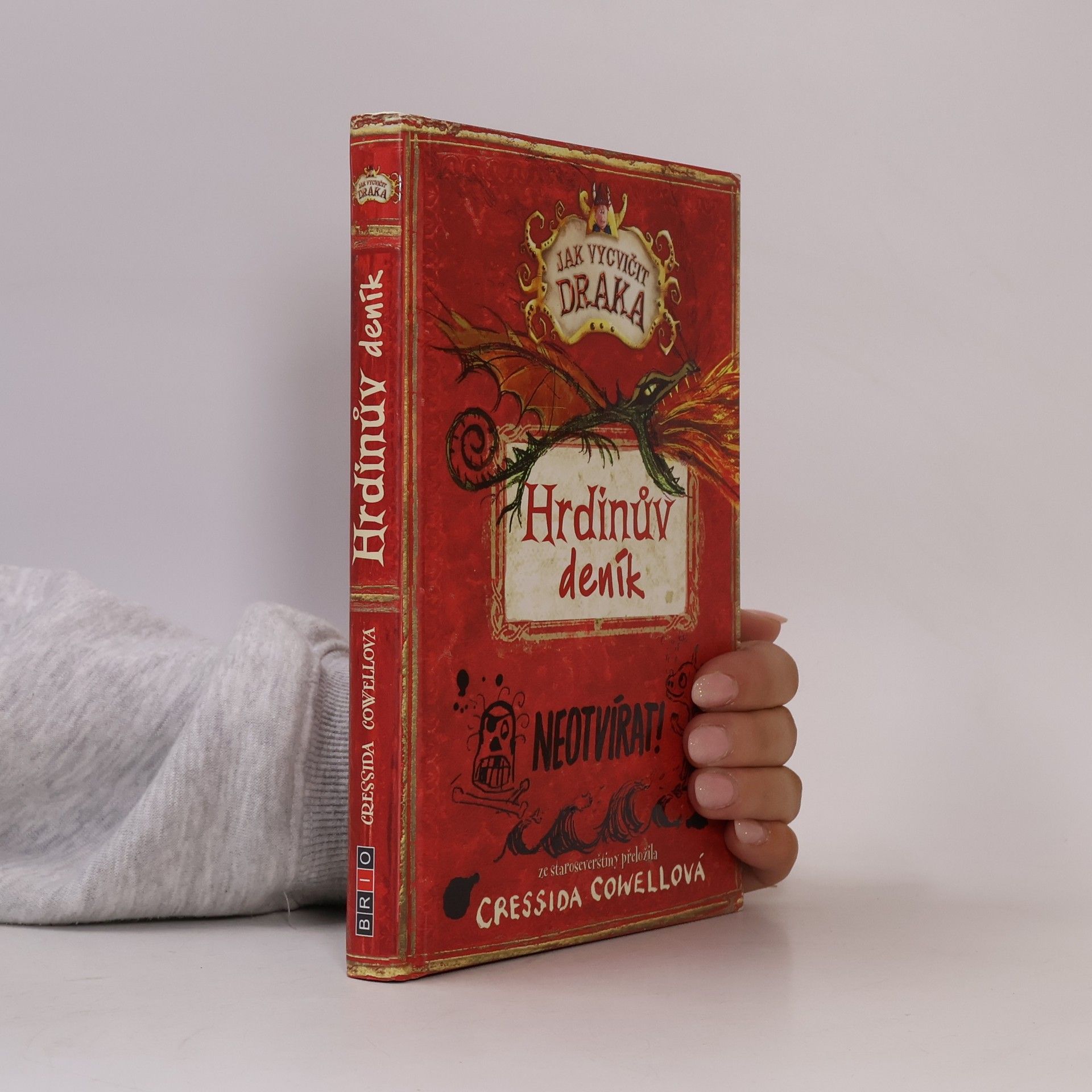 Cressida Cowell Jak vycvičit draka. Hrdinův deník