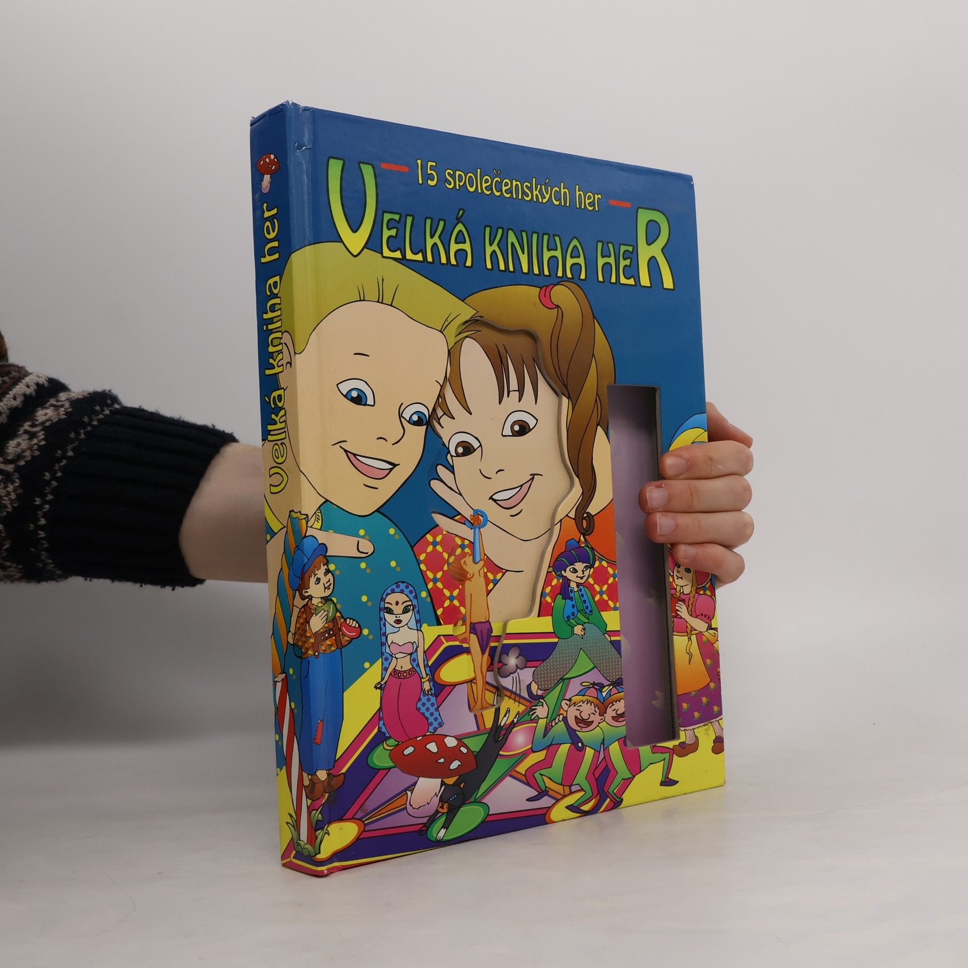 Various authors Velká kniha her 15 společenských her