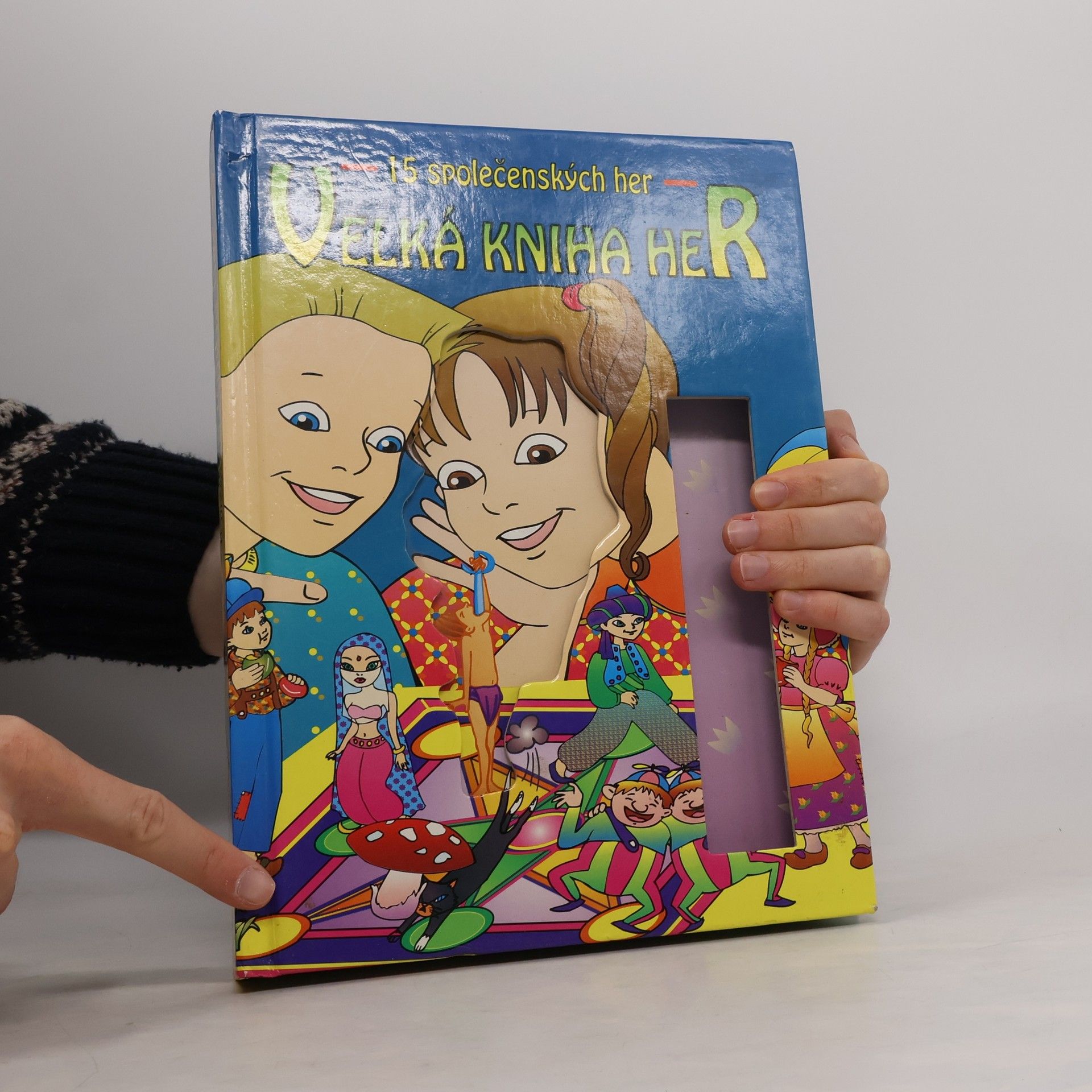 Various authors Velká kniha her 15 společenských her