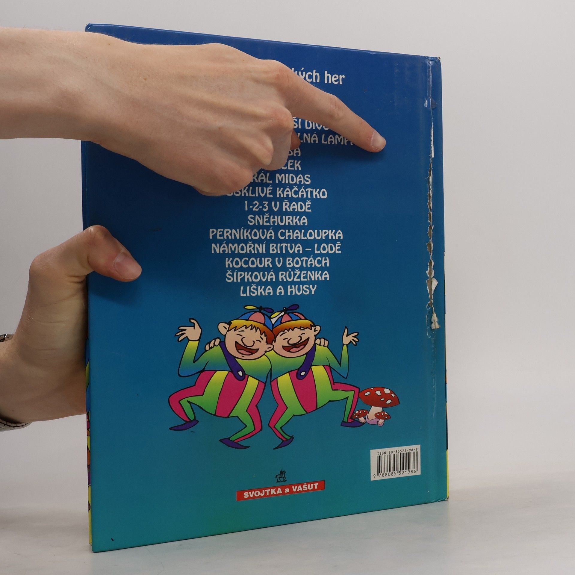 Various authors Velká kniha her 15 společenských her
