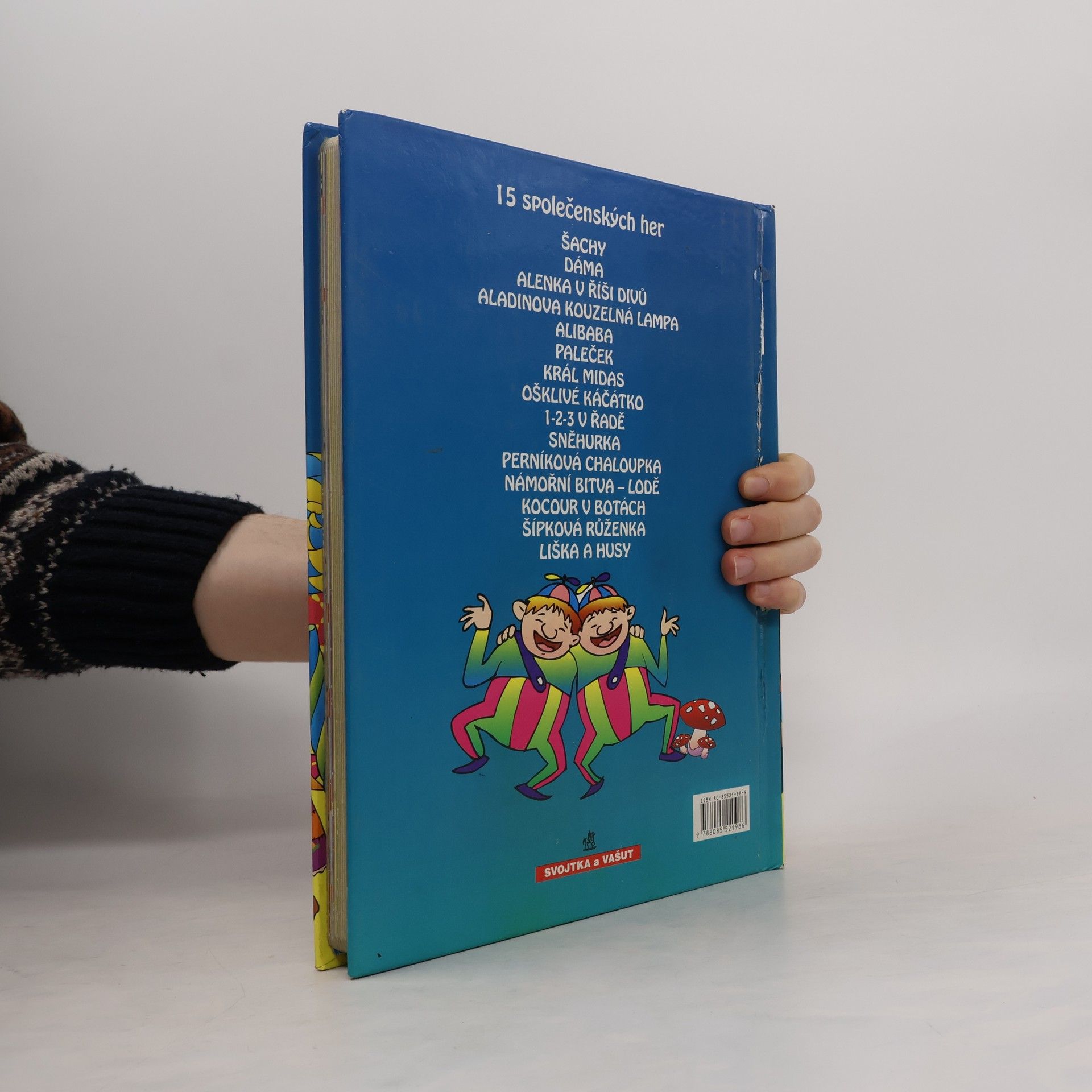 Various authors Velká kniha her 15 společenských her