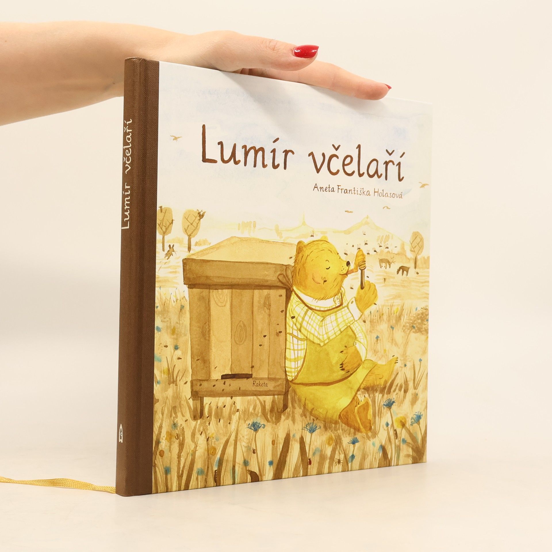Aneta Františka‏ Holasová‏ Lumír včelaří, aneb, Medový slabikář
