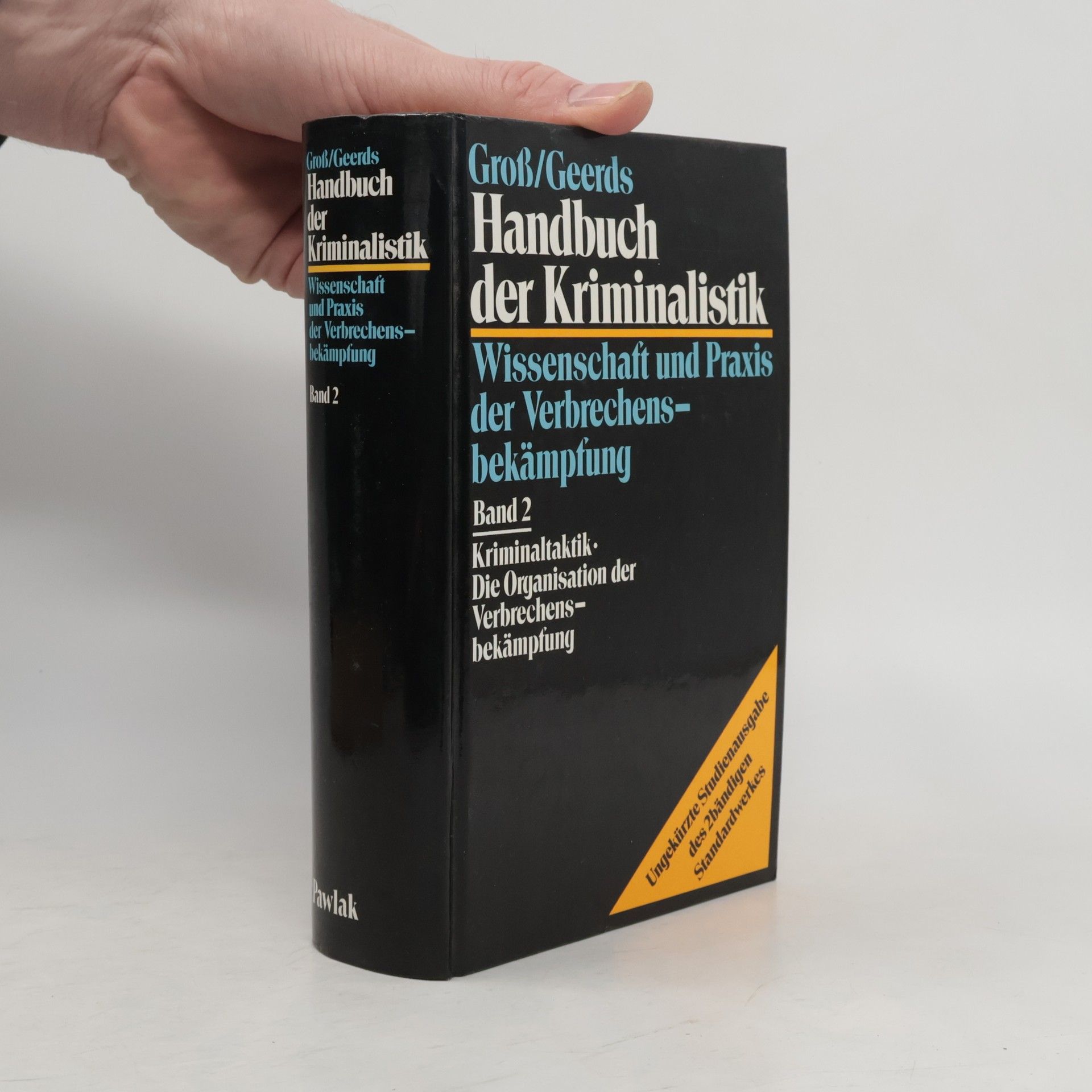 Hans Gross Handbuch der Kriminalistik 2