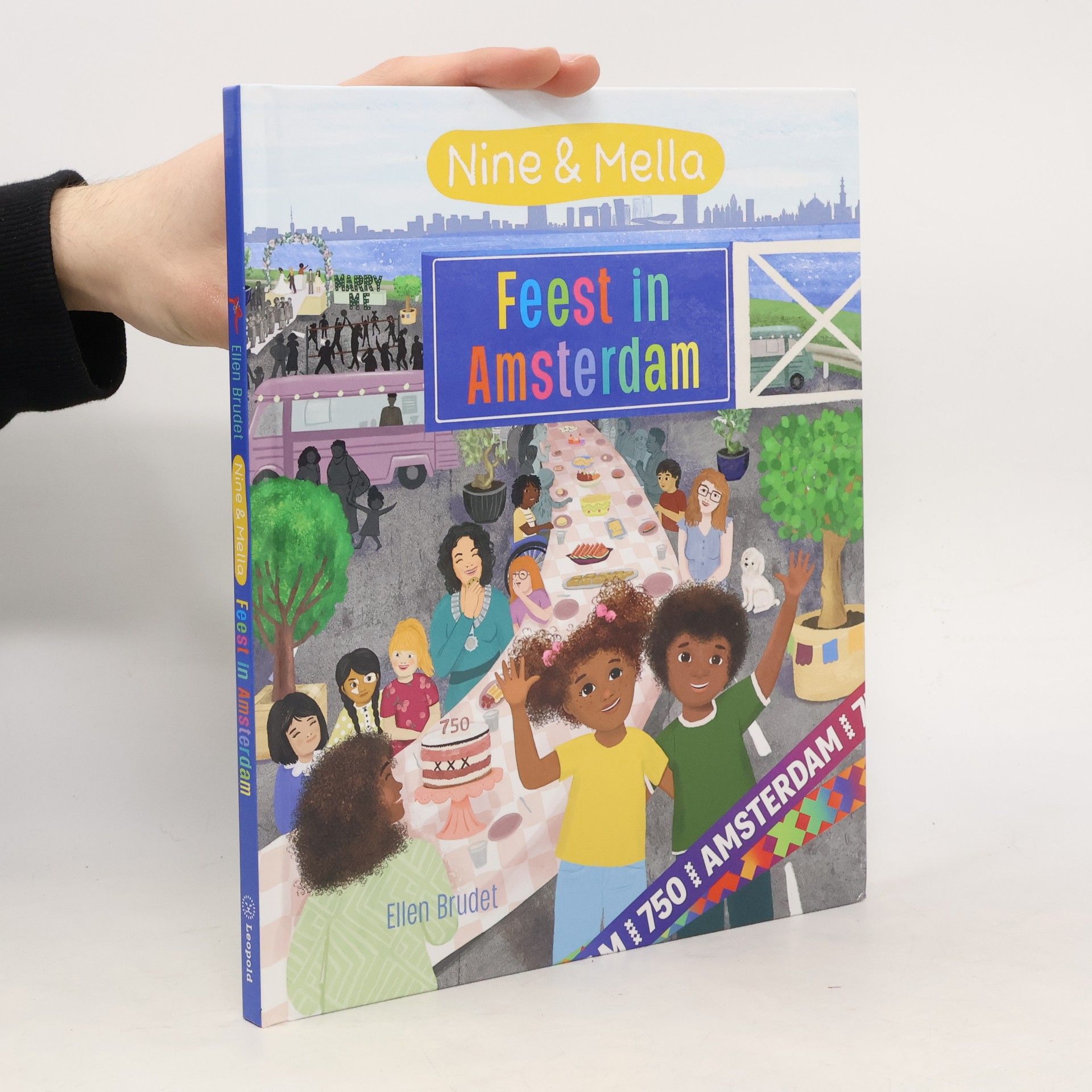 Ellen Brudet Nine & Mella. Feest in Amsterdam