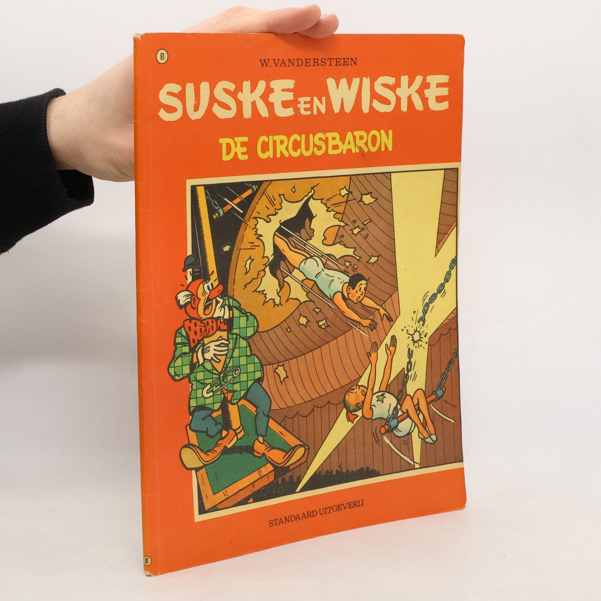 Willy Vandersteen Suske en Wiske de Circusbaron