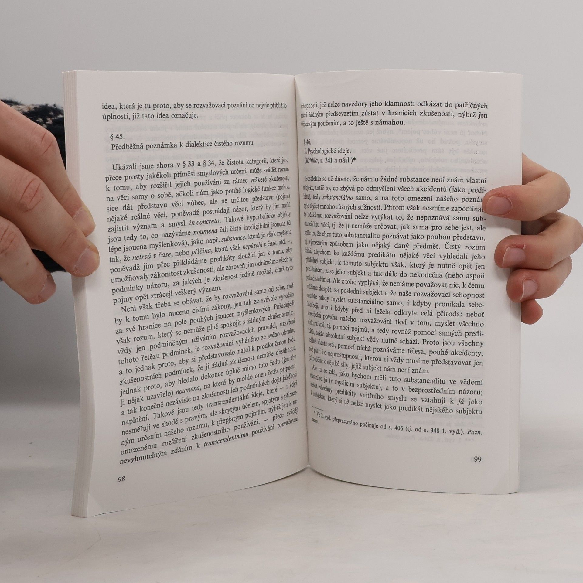 Immanuel Kant Prolegomena ke každé příští metafyzice, jež se bude moci stát vědou