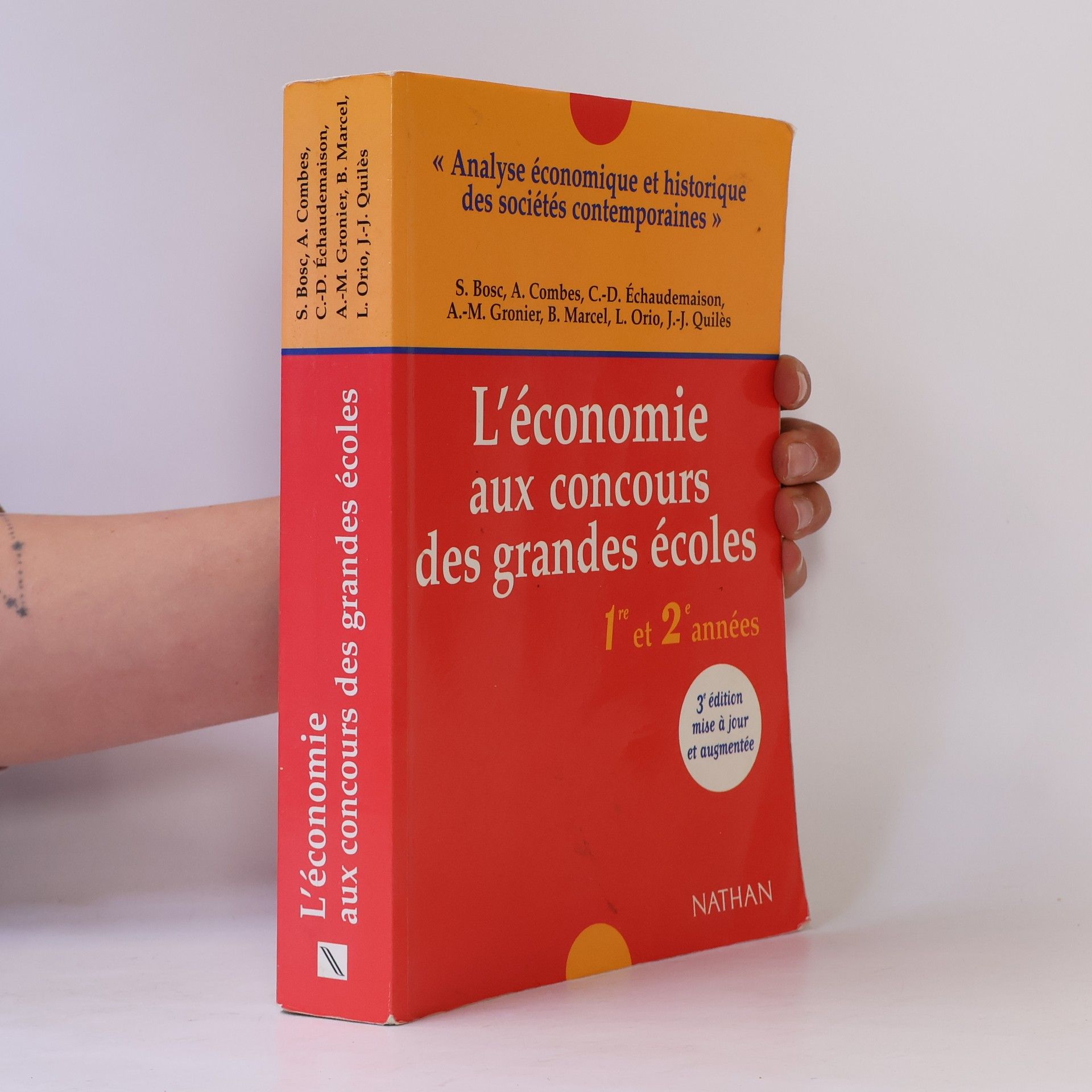 L. Orio ECONOMIE CONCOURS GRDES ECOLES - 3ᵉ édition mise à jour et augmentée