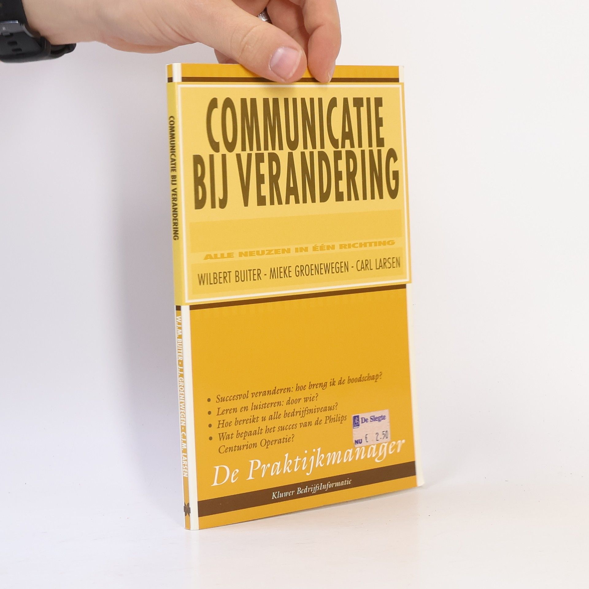 Carl J. M. Larsen Communicatie bij verandering