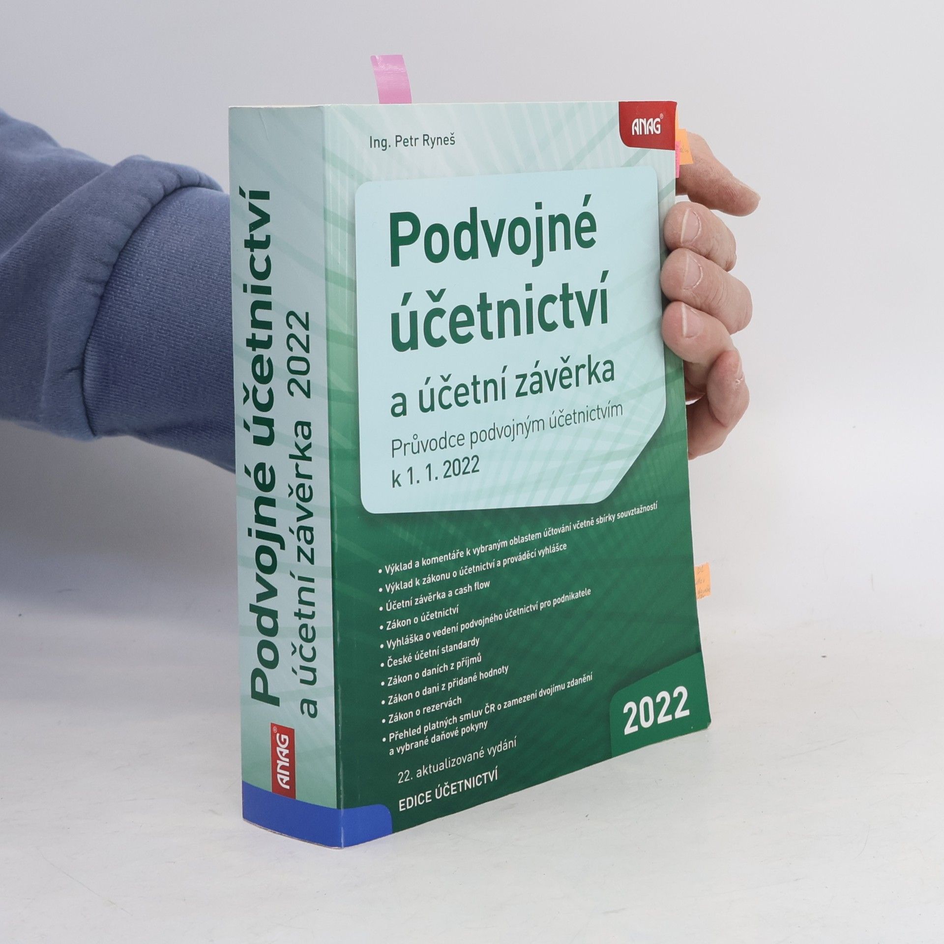 Petr Ryneš Podvojné účetnictví a účetní závěrka : průvodce podvojným účetnictvím k 1. 1. 2022