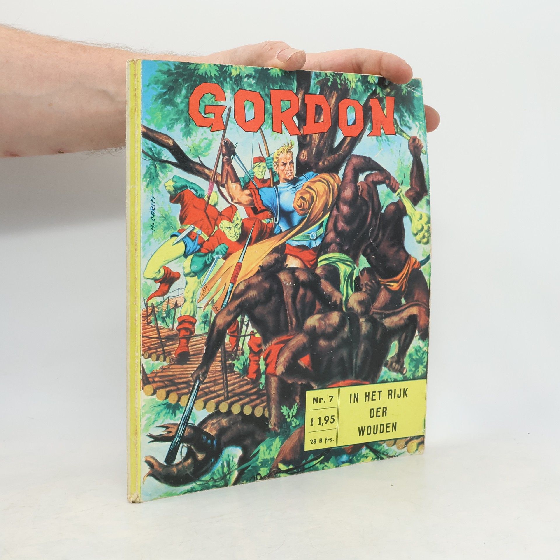 Autores varios Flash Gordon č. 7: In het rijk der wouden.