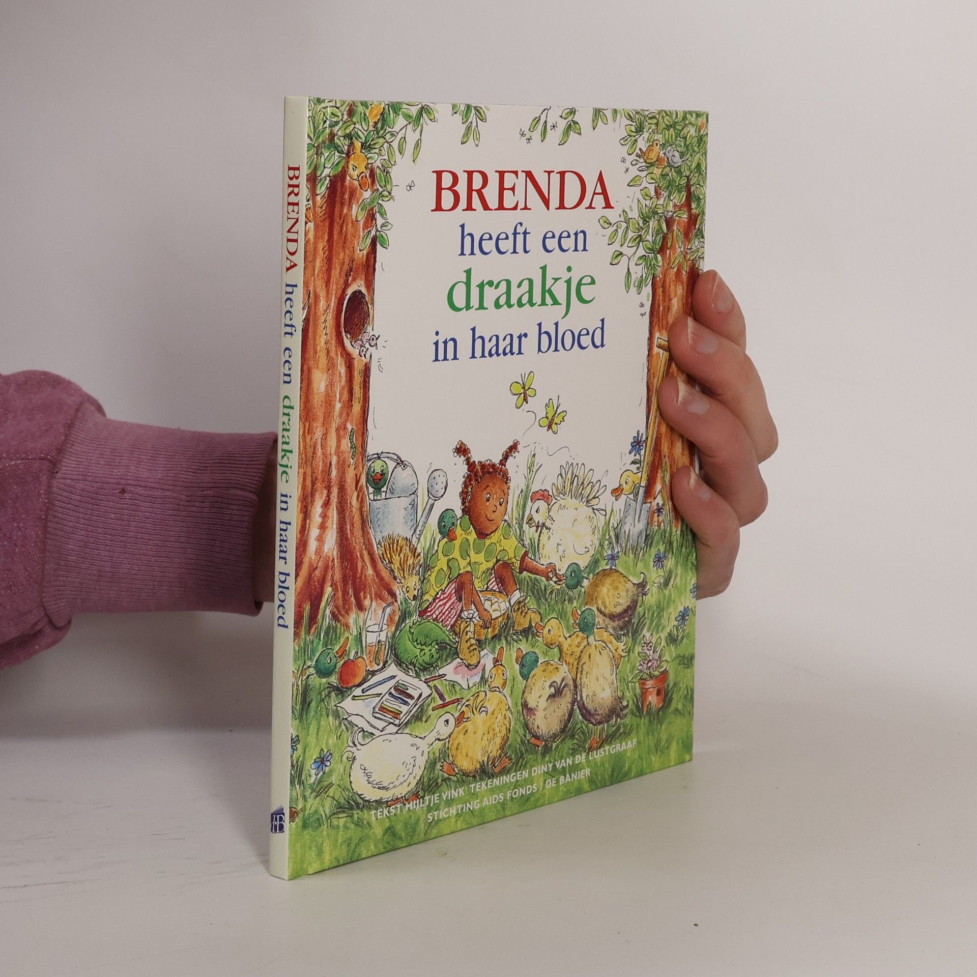 Hiltje Vink Brenda heeft een draakje in haar bloed