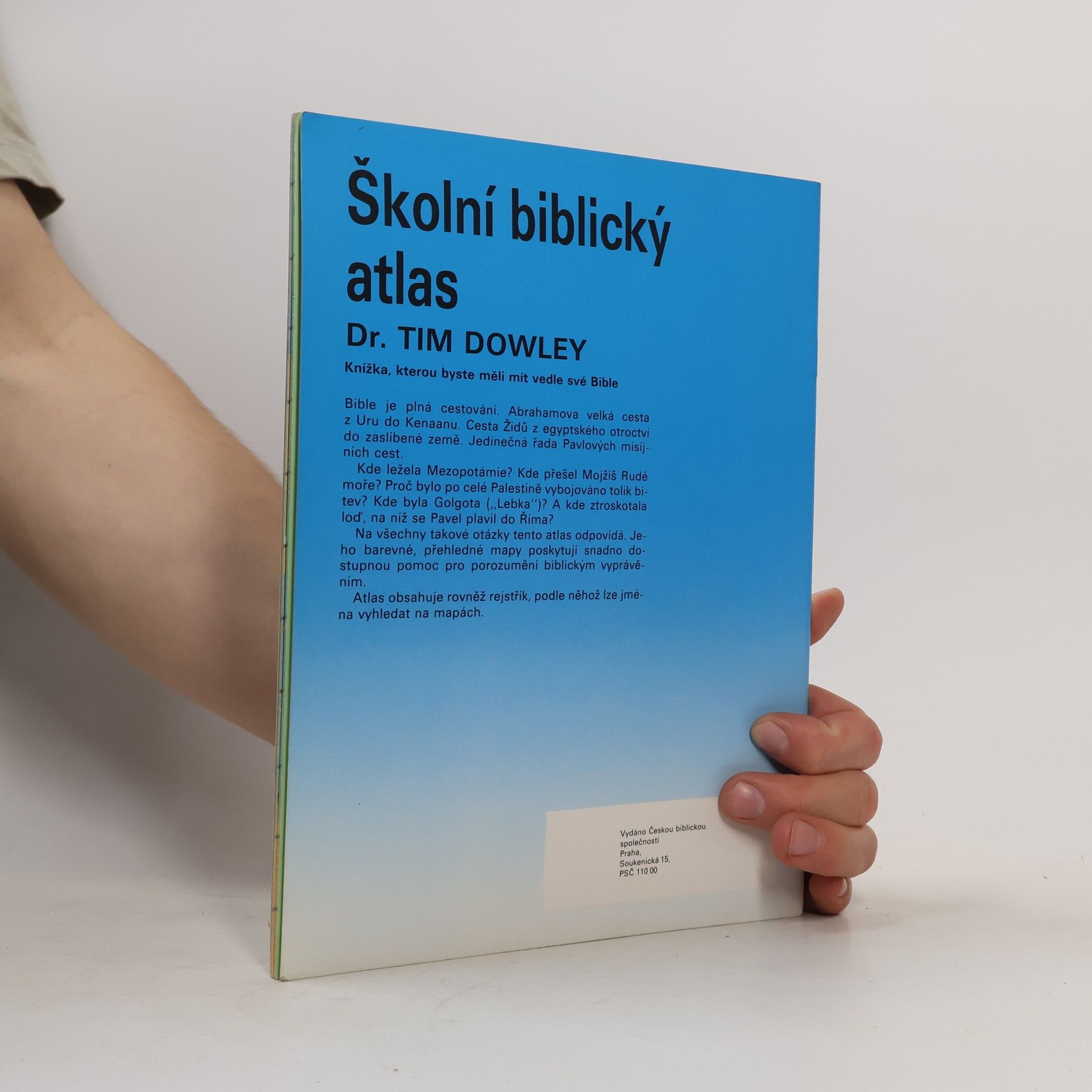 Tim Dowley Školní biblický atlas