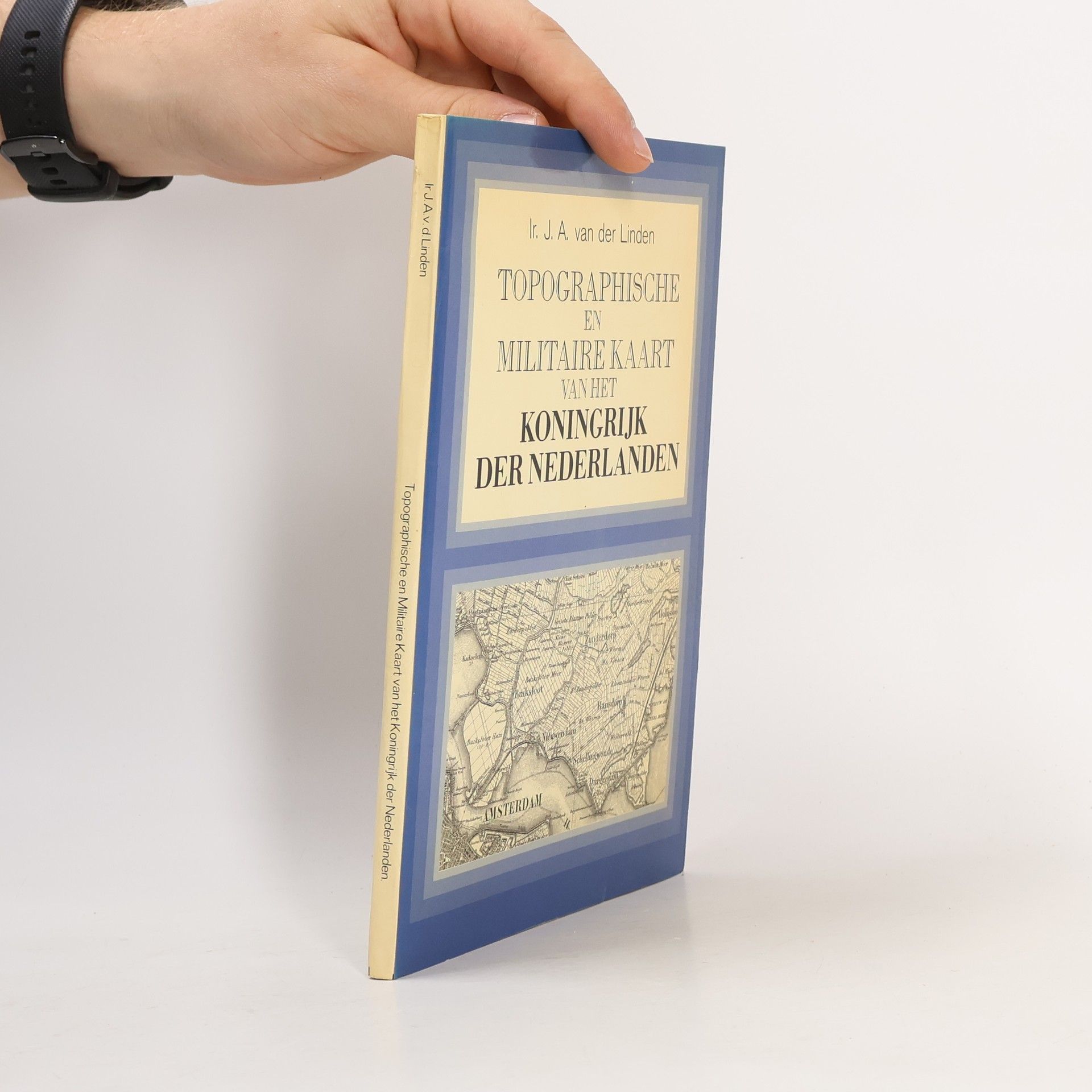 Johan Adriaan van der Linden Topographische en militaire kaart van het Koninkrijk der Nederlanden