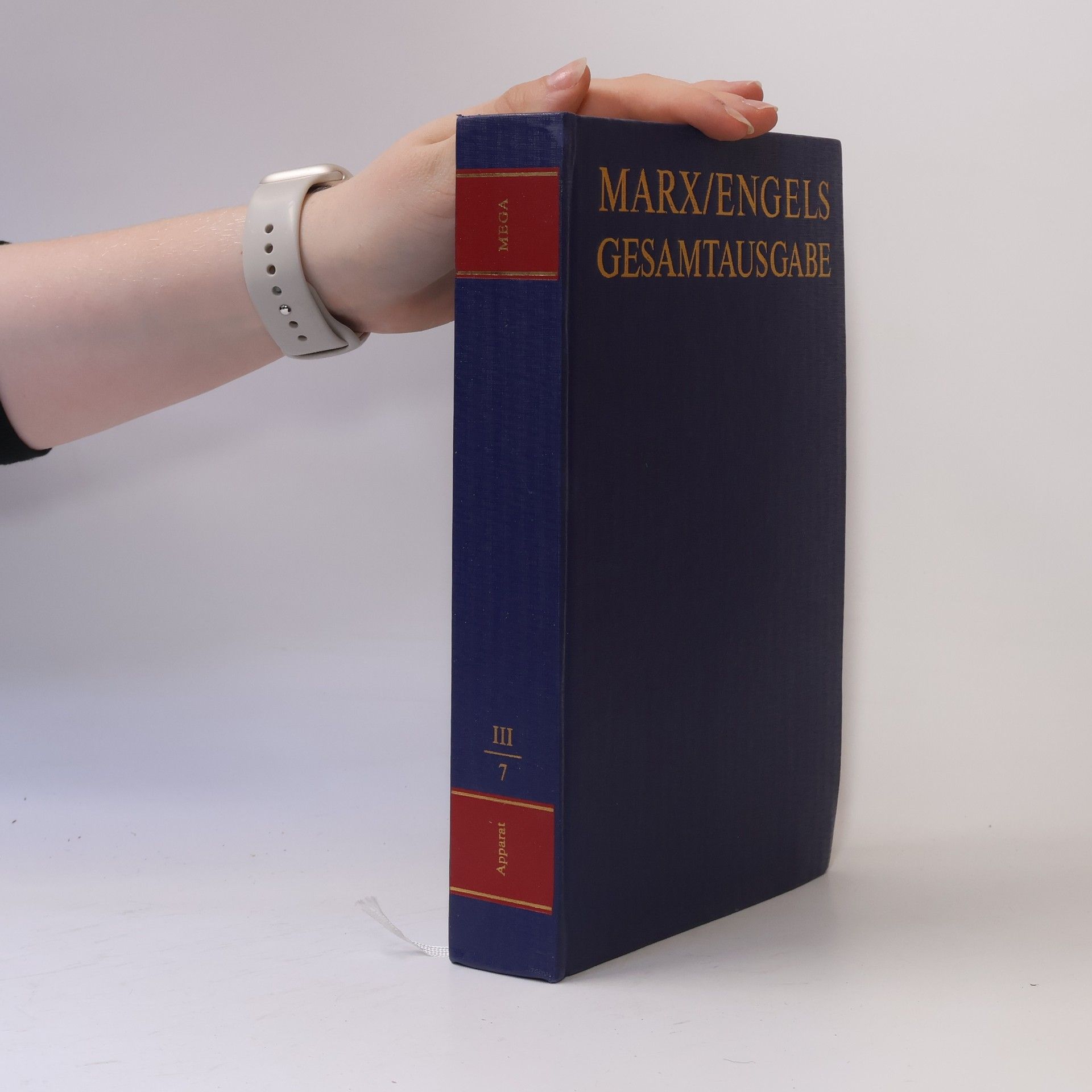 Karl Marx Marx/Engels Gesamtausgabe III/7