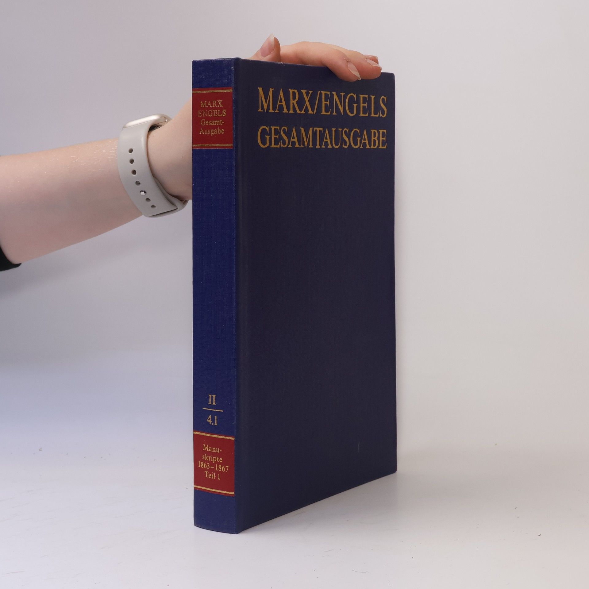 Karl Marx Marx/Engels Gesamtausgabe II/4.1